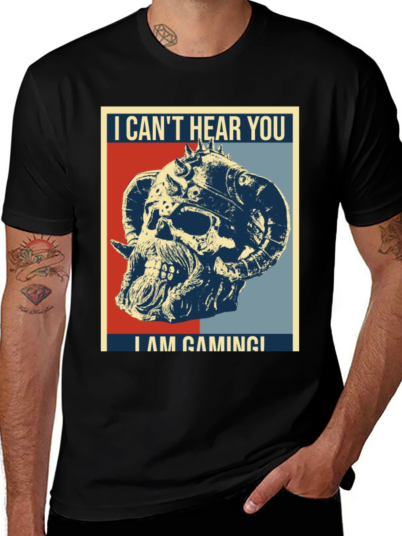 Variant 17 of I Can't Hear You I Am Gaming T-Shirt