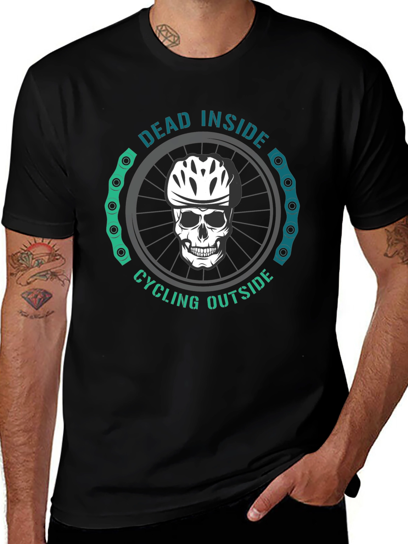 Variant 15 of Dead Inside Cycling T-Shirt