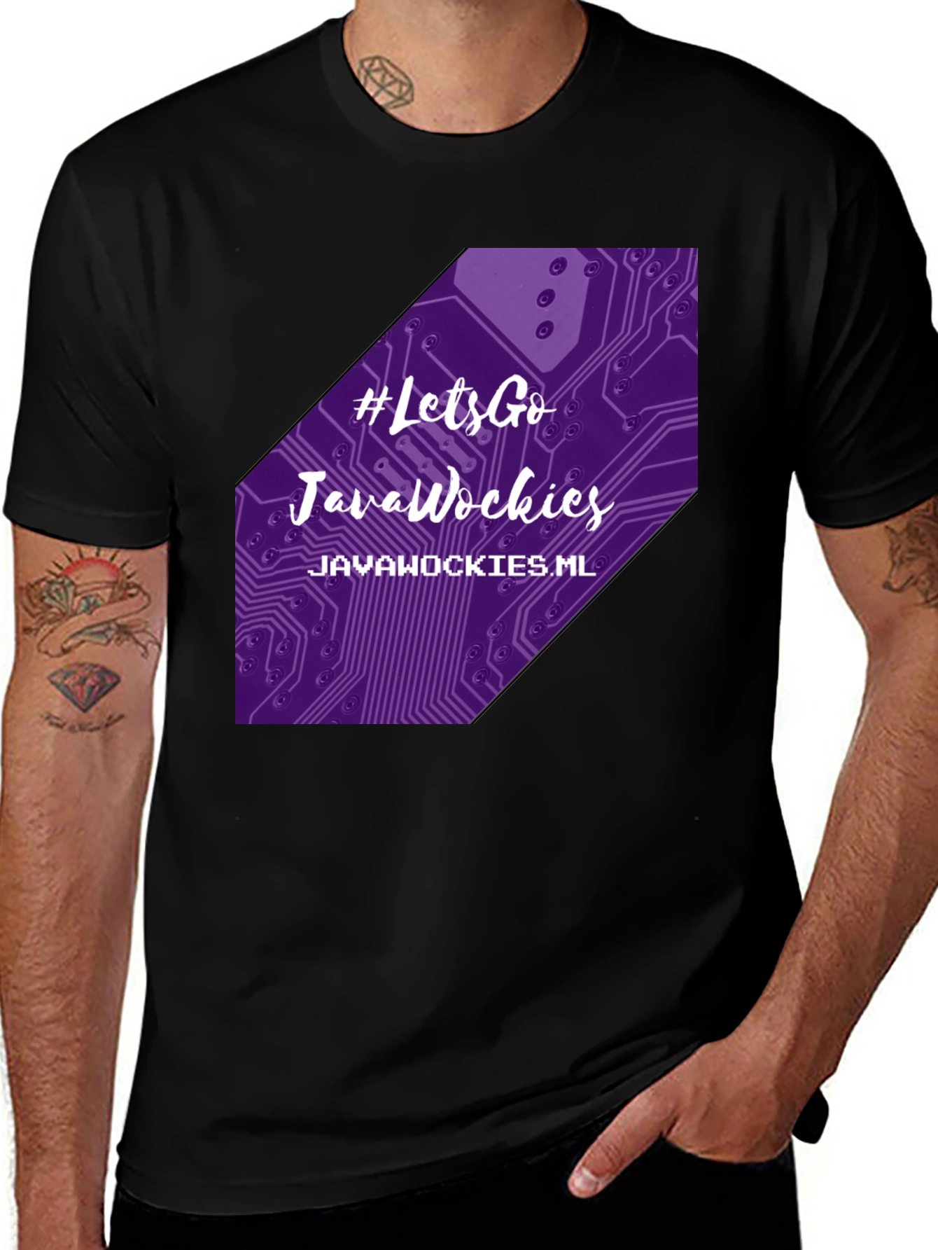 JavaWockies T-Shirt - LetsGo Code!