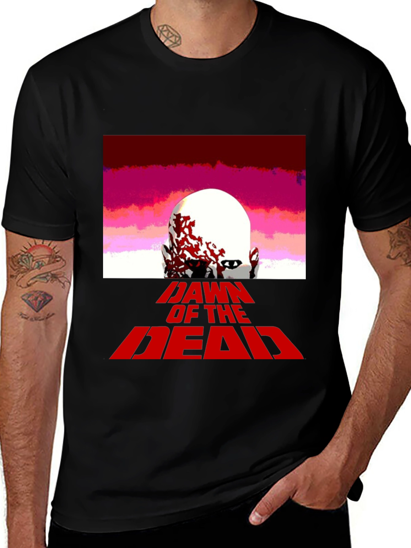 Variant 7 of Dawn of the Dead Graphic T-Shirt