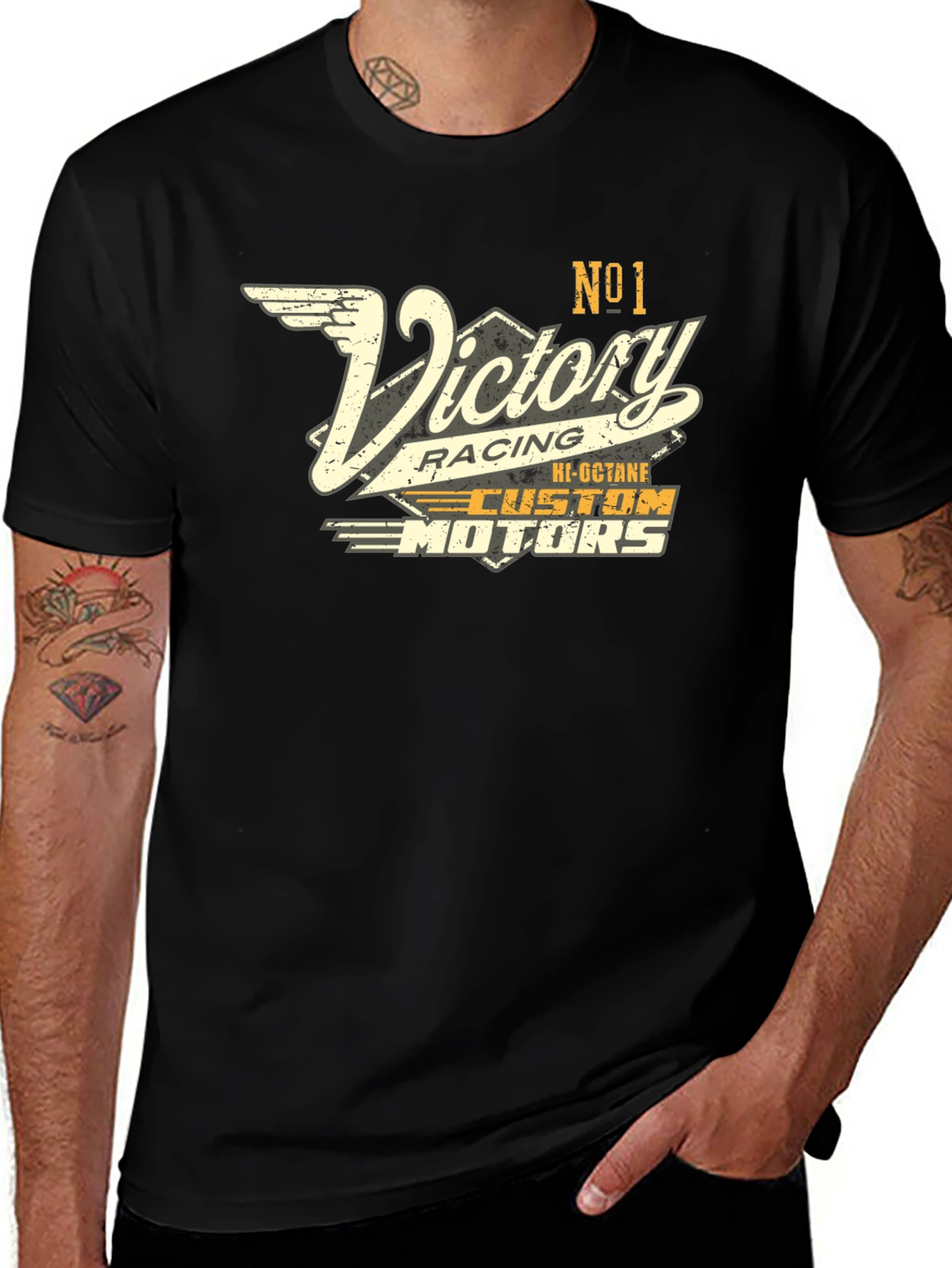 Victory Racing Custom Motors Graphic Tee