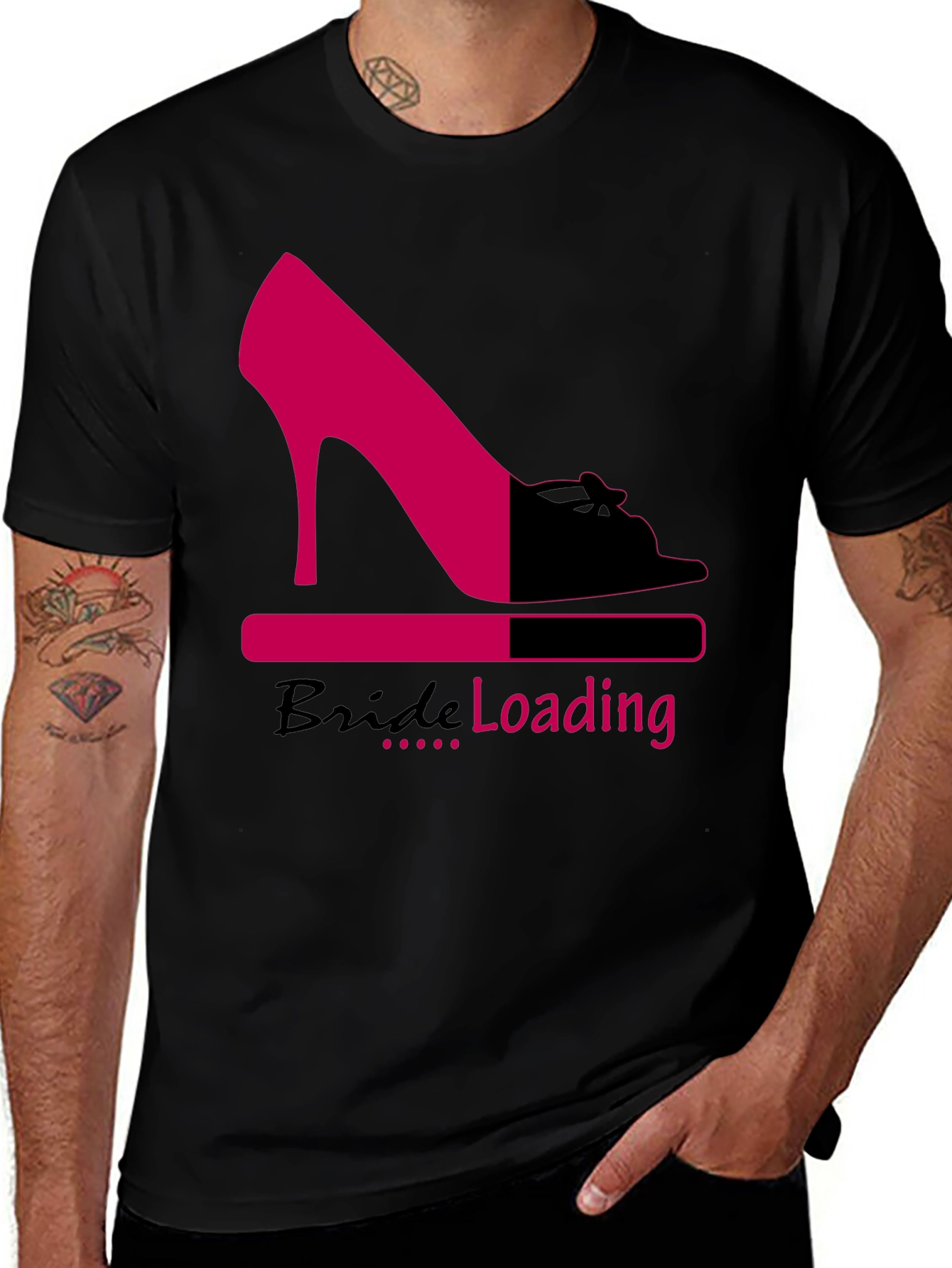 Bride Loading T-Shirt - Wedding Novelty Tee