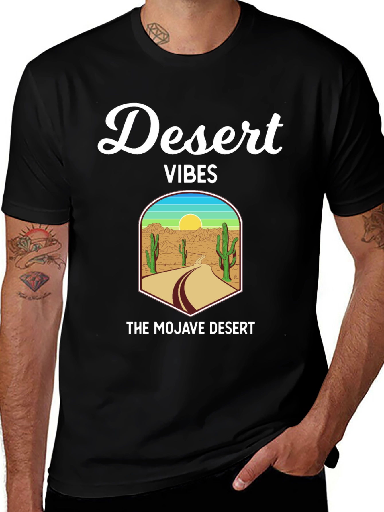 Variant 4 of Desert Vibes Graphic T-Shirt