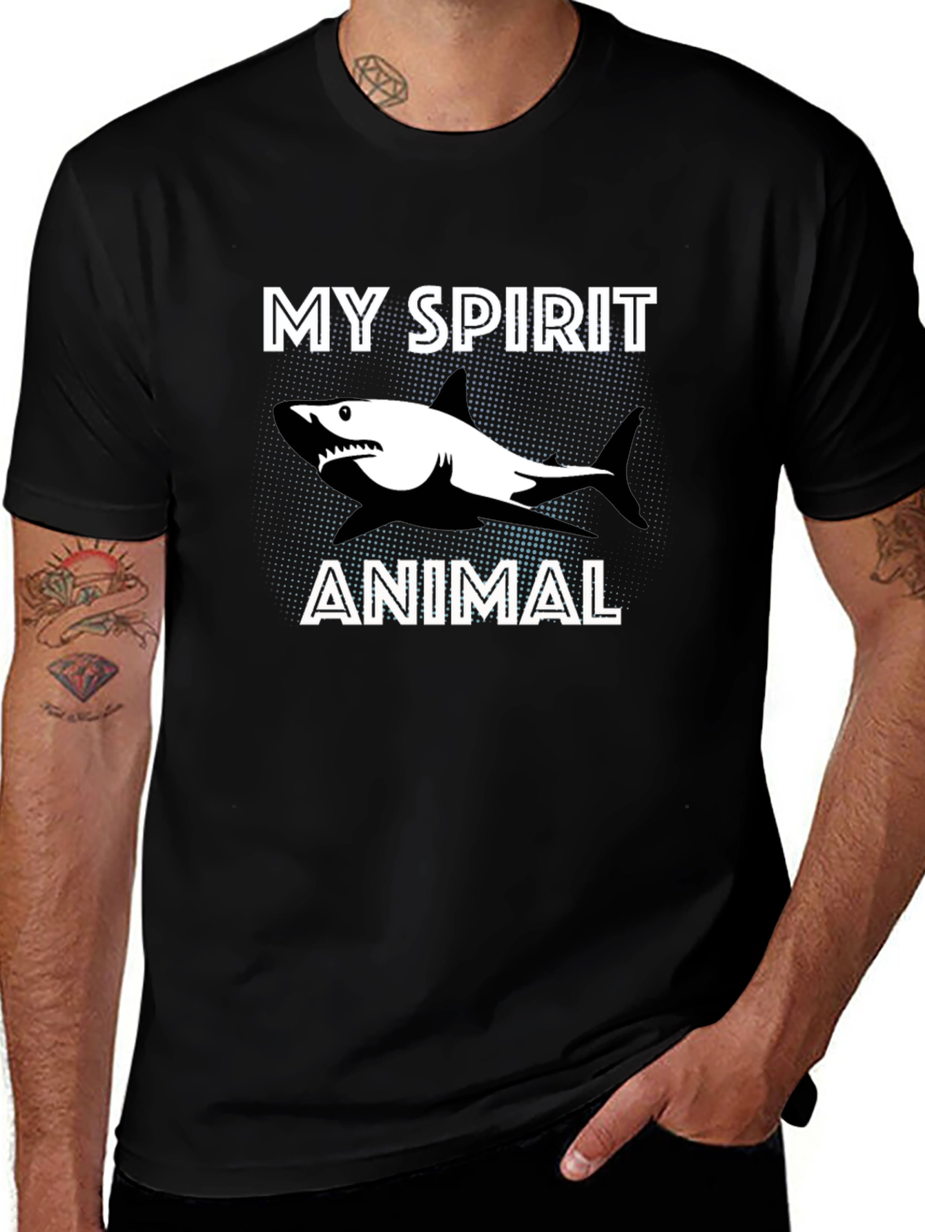 Variant 22 of My Spirit Animal Shark Graphic Tee