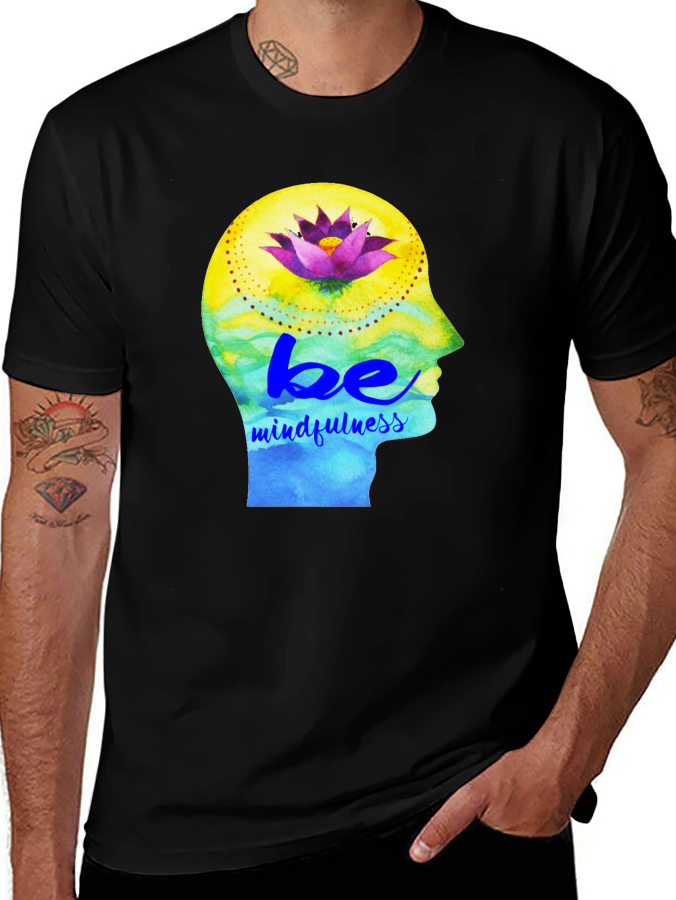 Variant 6 of Mindfulness Graphic T-Shirt