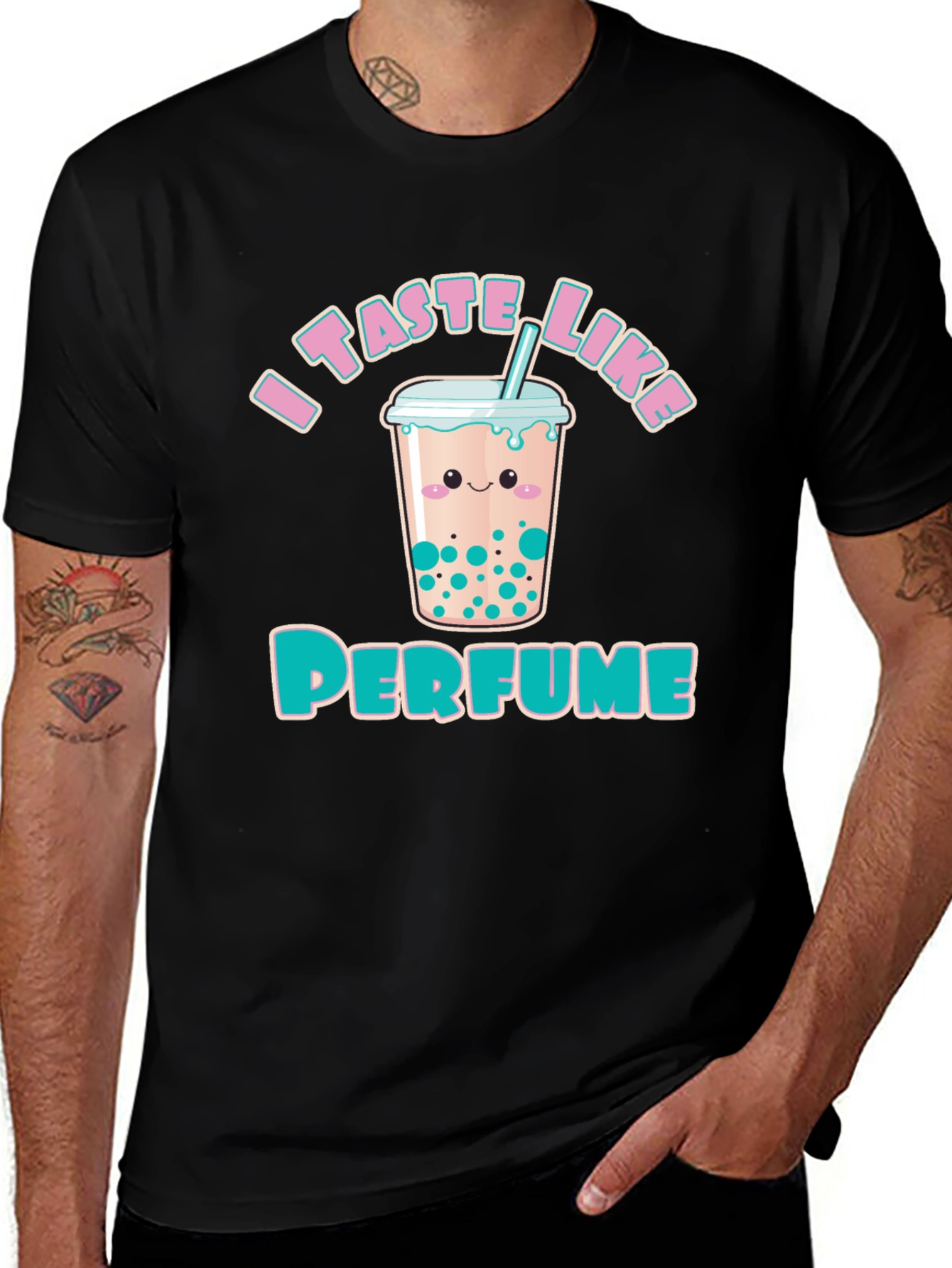 I Taste Like Perfume Funny Bubble Tea T-Shirt