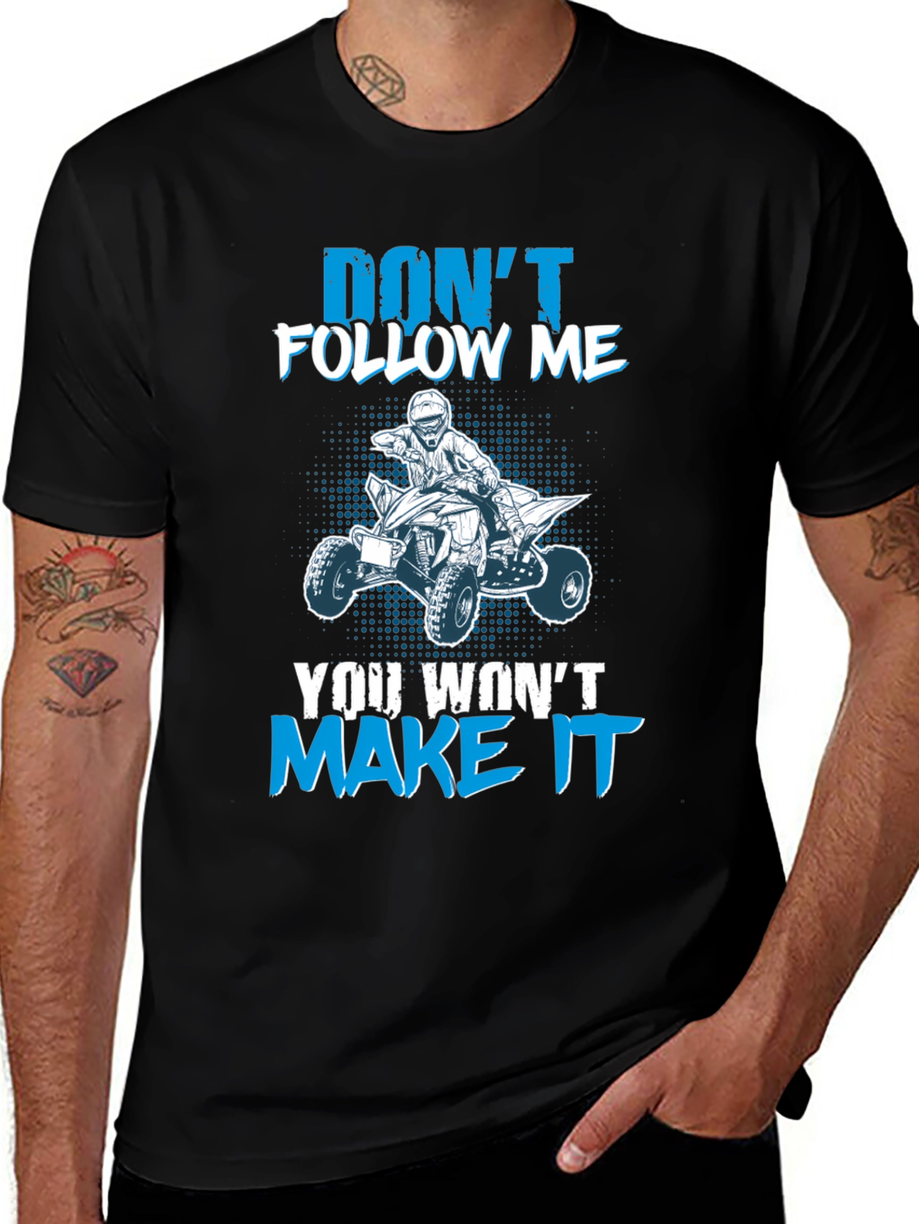 Don't Follow Me ATV Rider T-Shirt