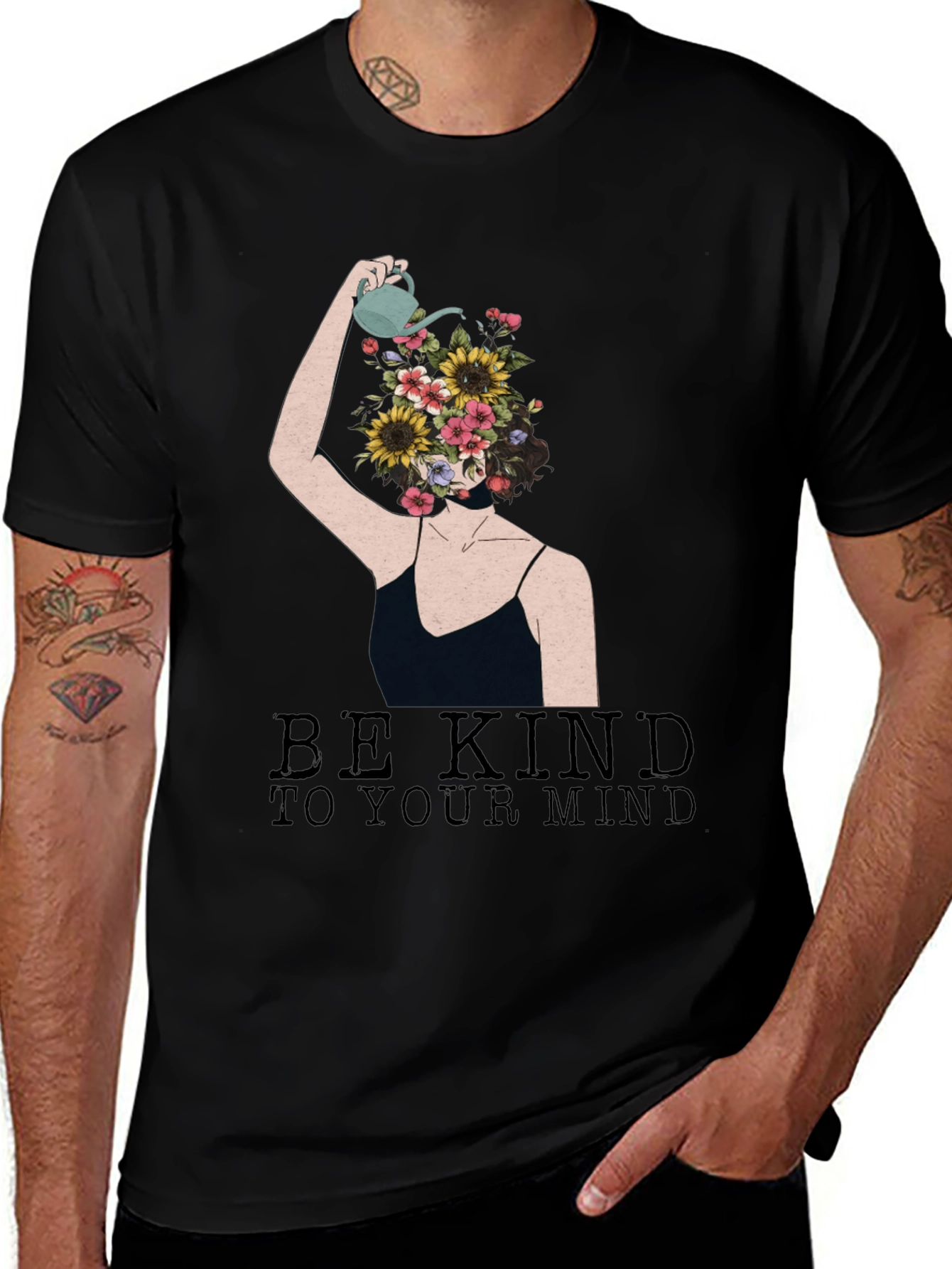 Variant 12 of Be Kind To Your Mind Graphic T-Shirt