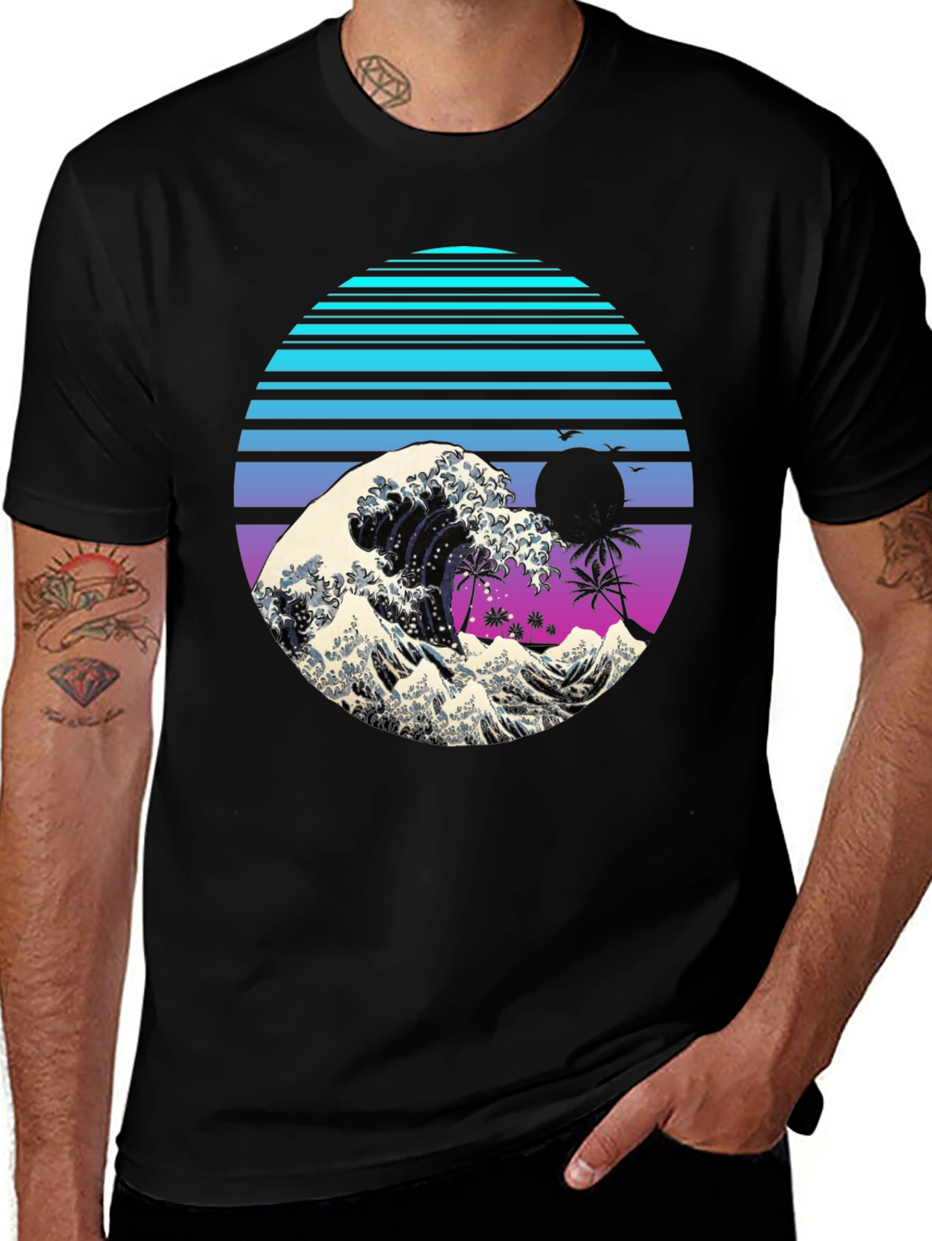 Variant 15 of Retro Wave Graphic Tee