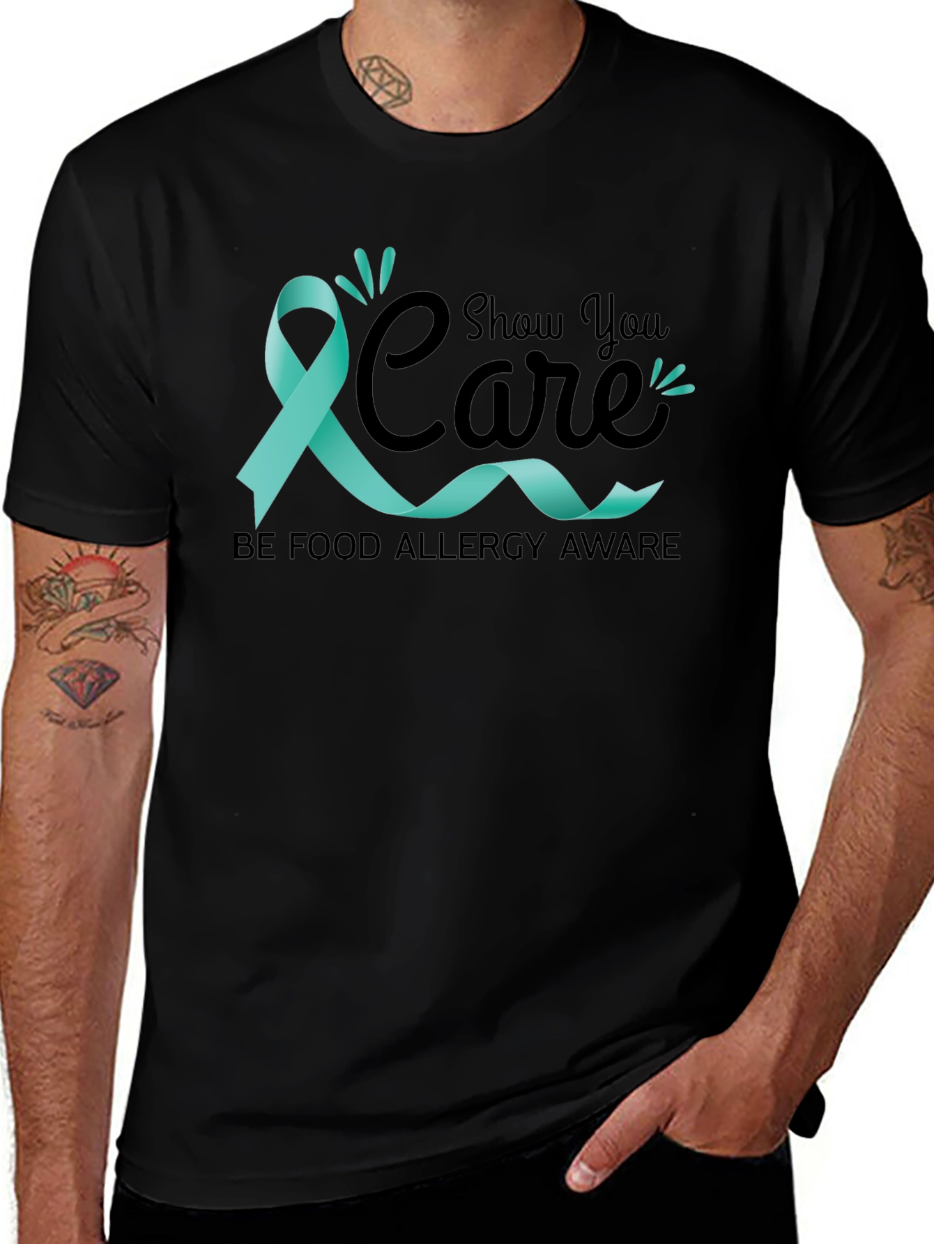 Variant 5 of Food Allergy Awareness Tee - Show You Care