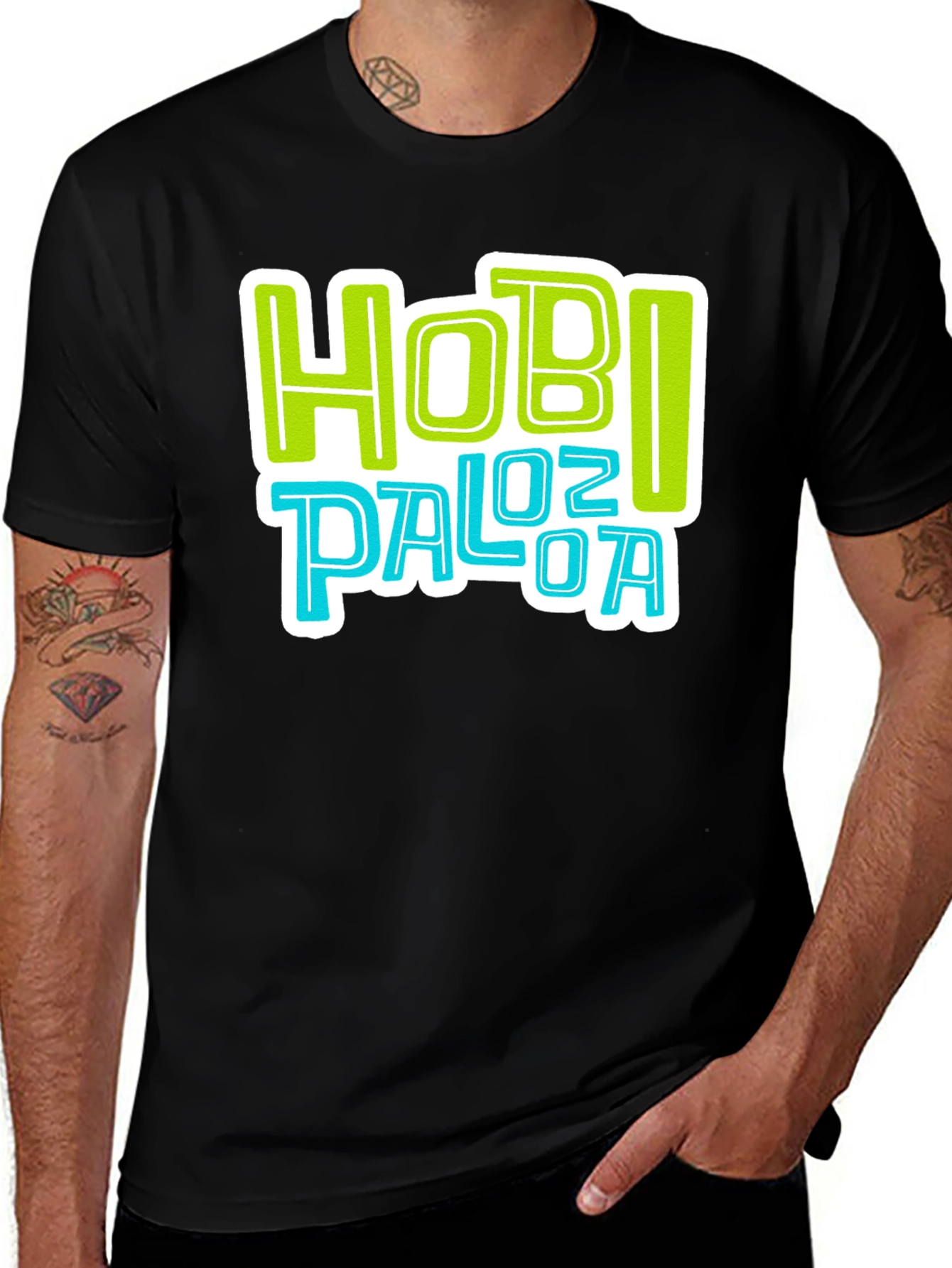 Variant 6 of Hobi Paloza Black Graphic Tee