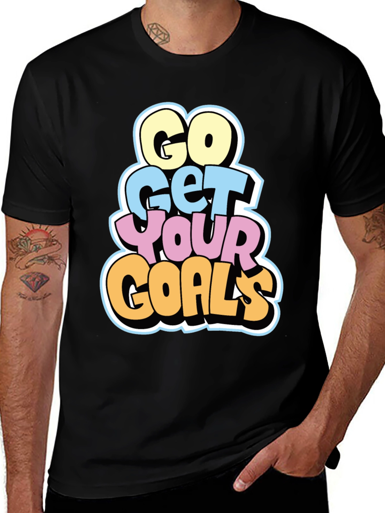 Go Get Your Goals T-Shirt - Motivational Tee