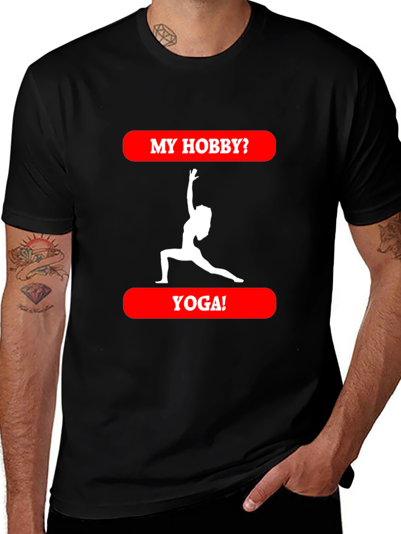 Variant 17 of Yoga Hobby T-Shirt