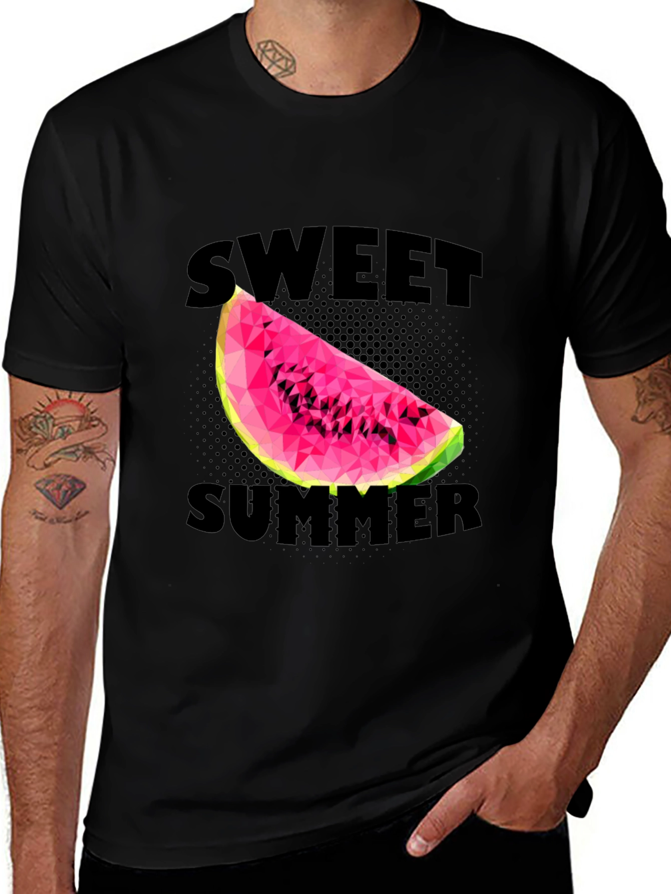 Variant 30 of Sweet Summer Watermelon Graphic Tee