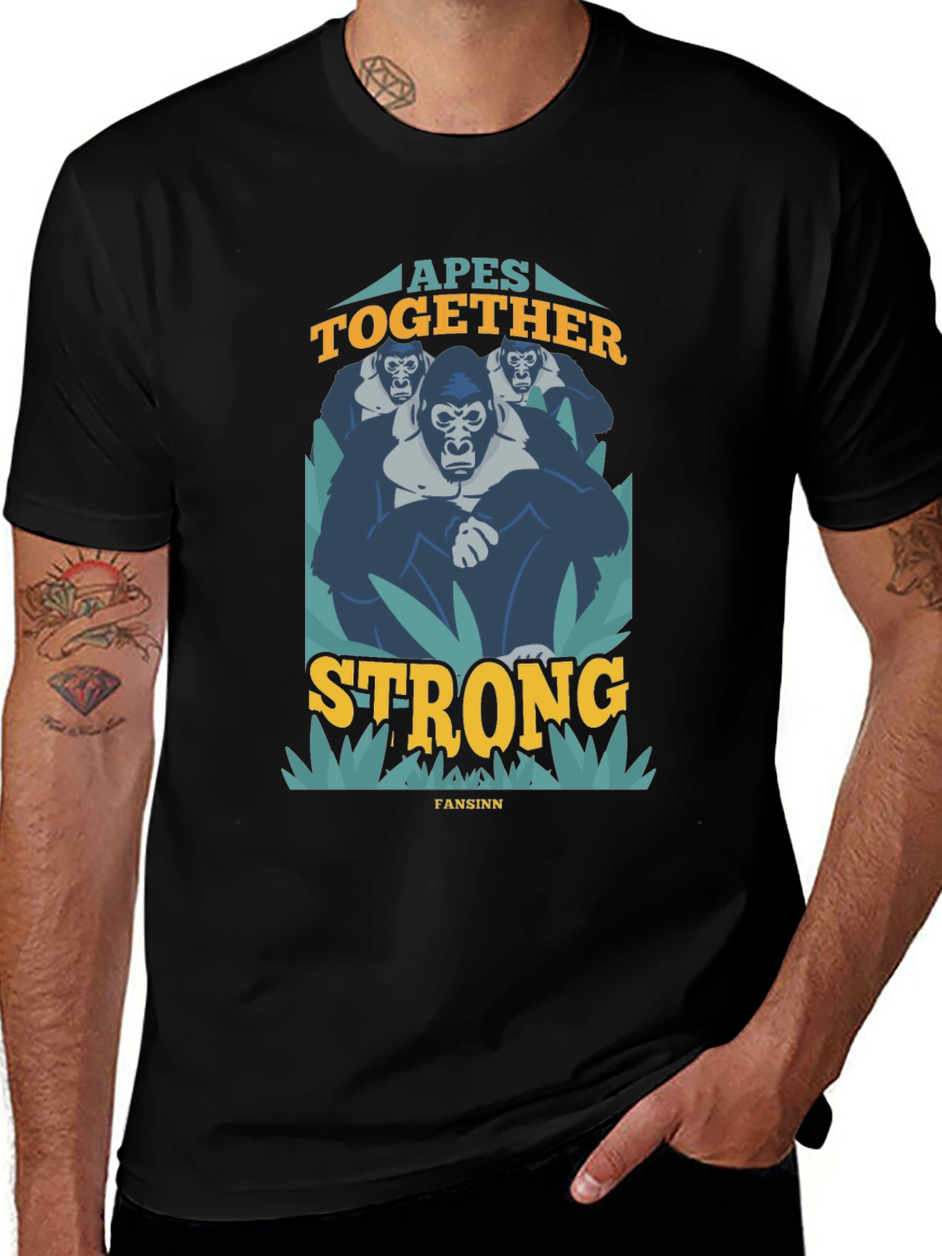 Variant 7 of Apes Together Strong Graphic T-Shirt