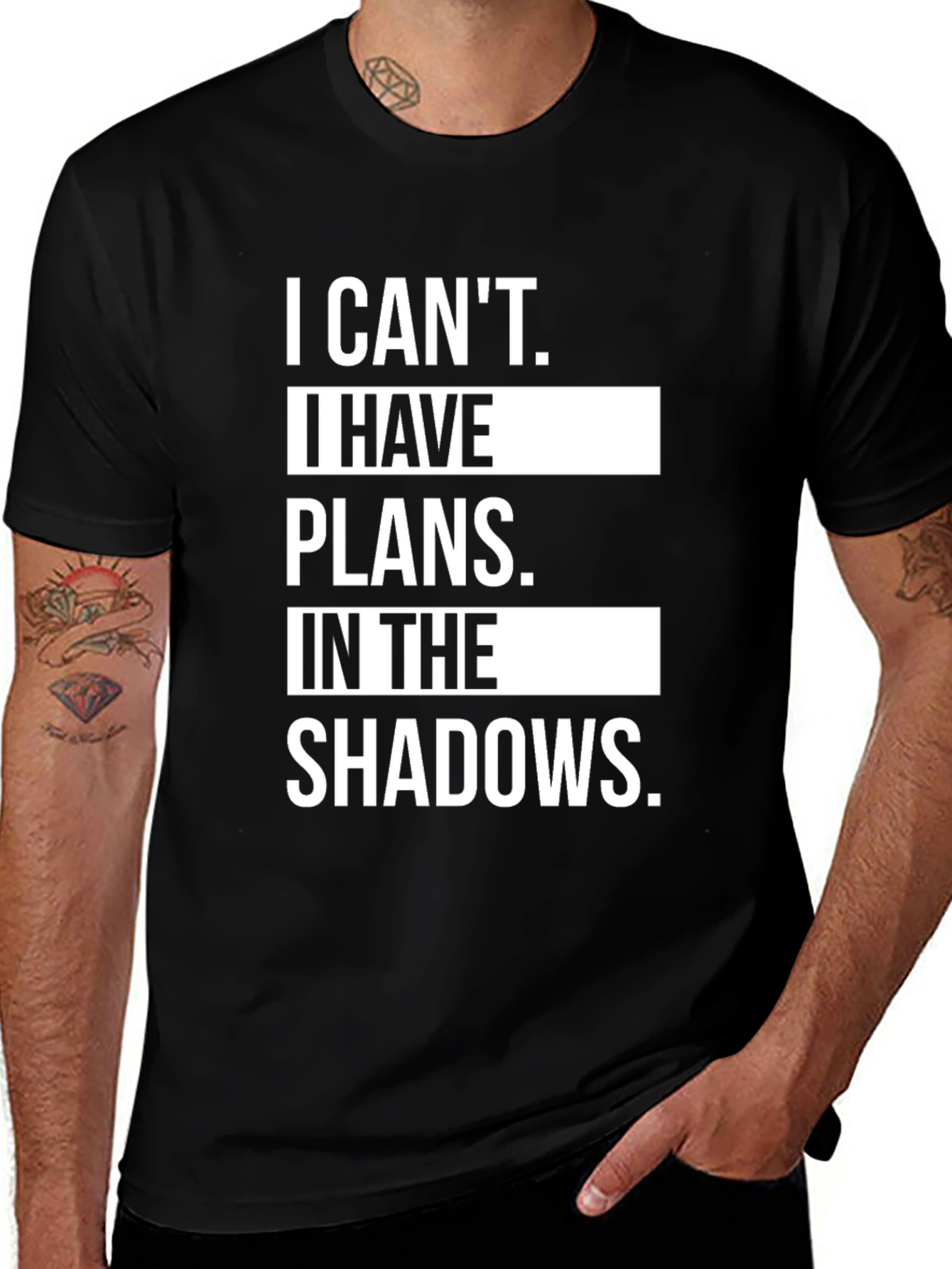 Variant 6 of Plans in the Shadows Graphic T-Shirt