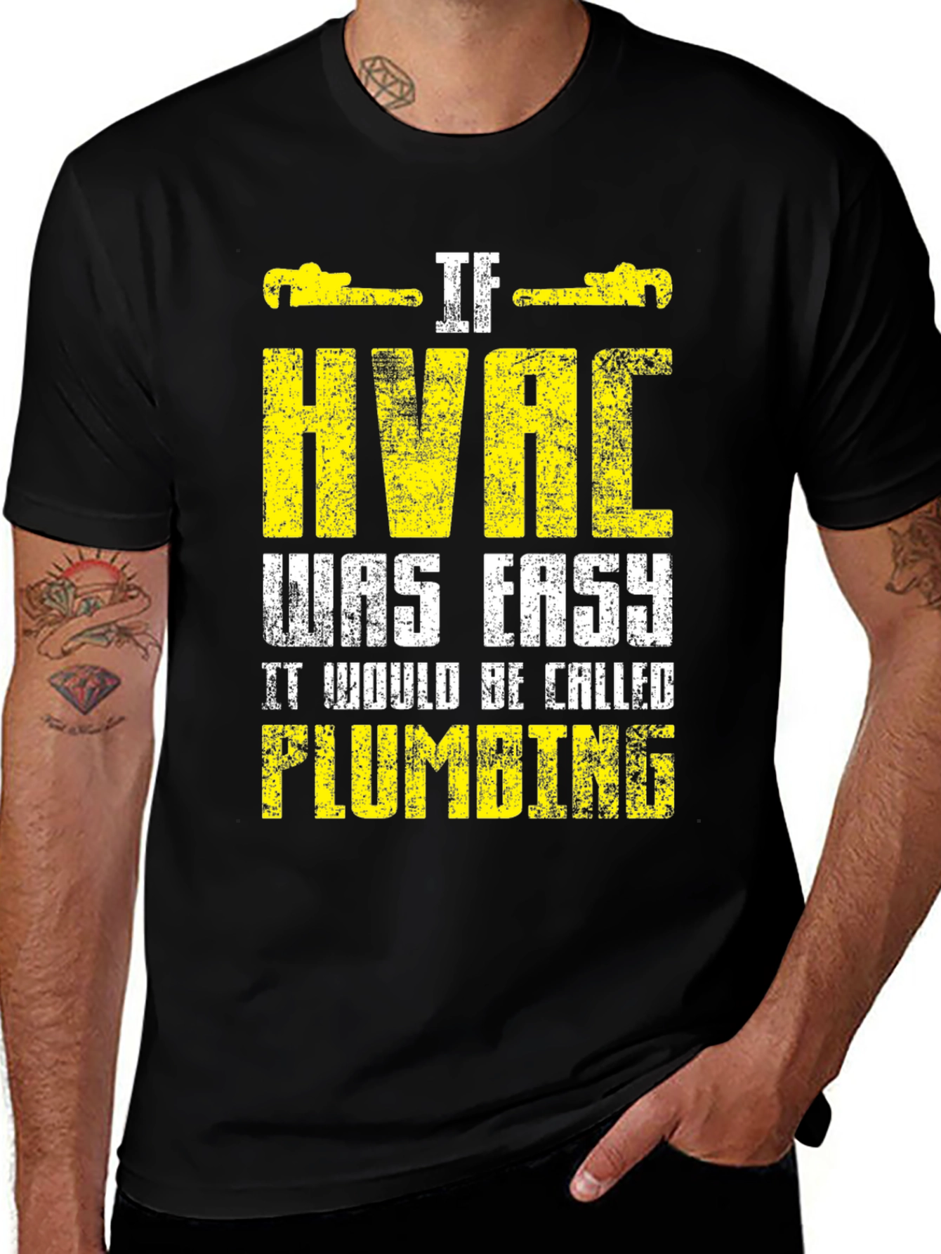 HVAC Plumbing Funny T-Shirt