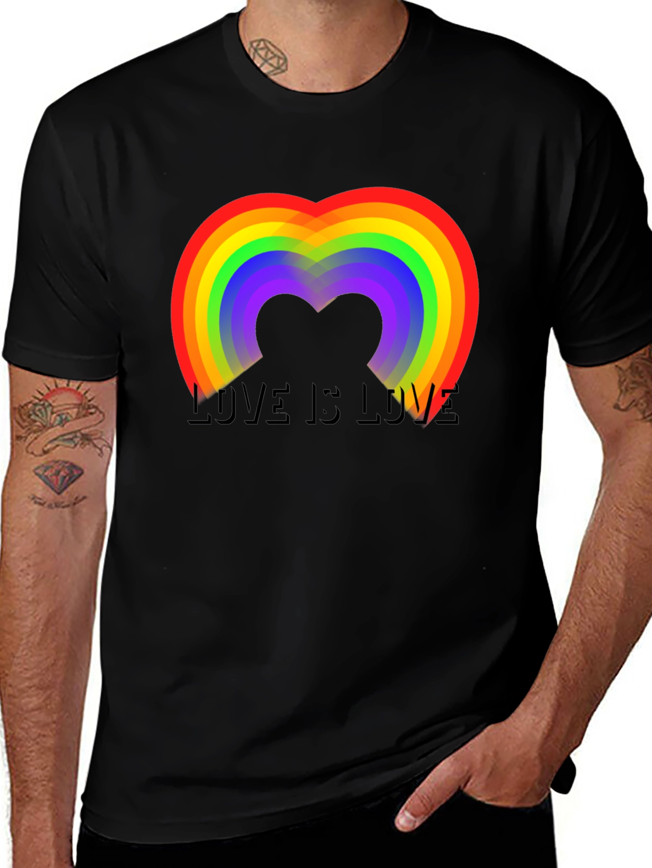 Variant 25 of Love is Love Rainbow Pride T-Shirt