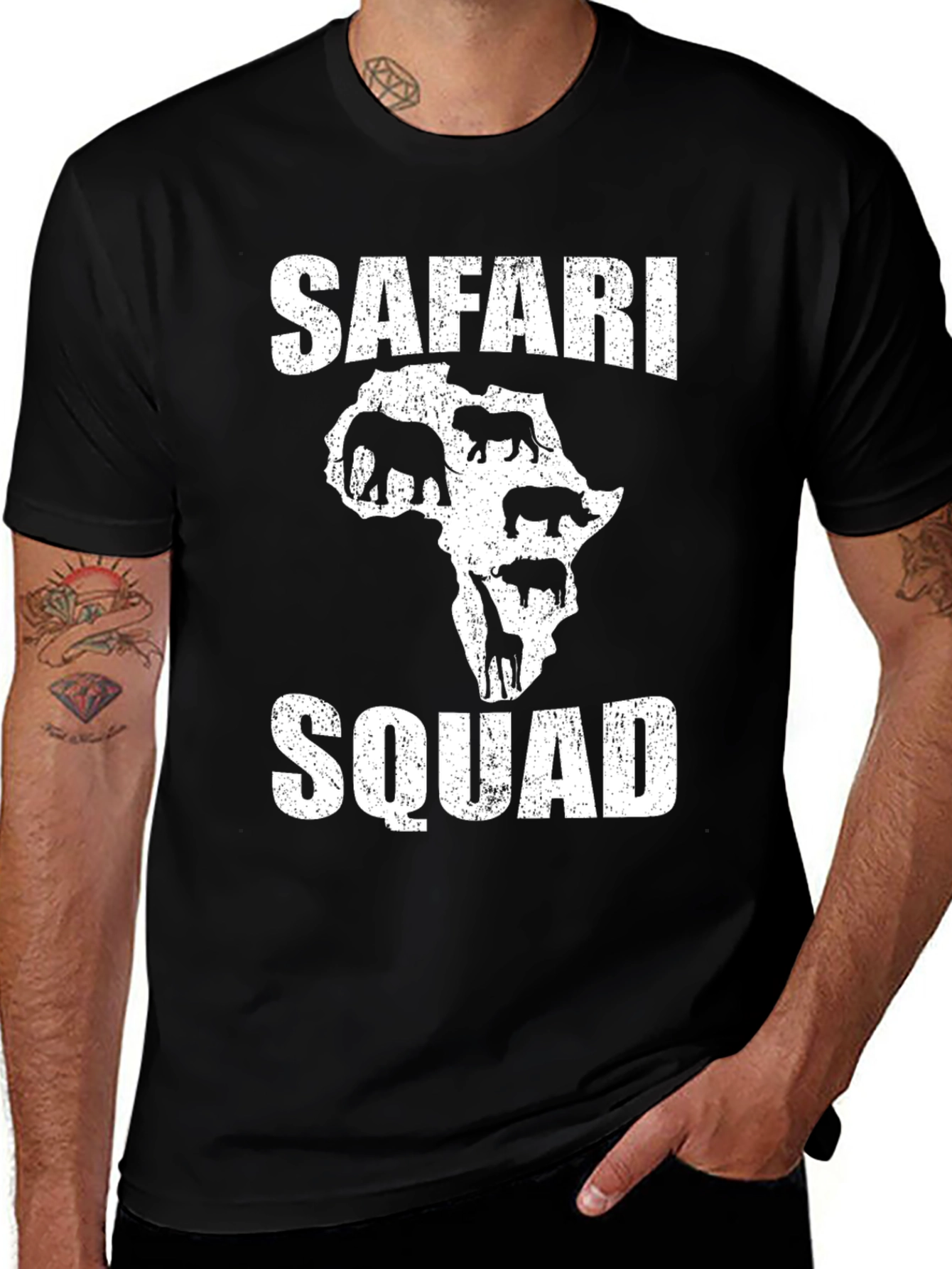Variant 5 of Safari Squad Graphic Tee