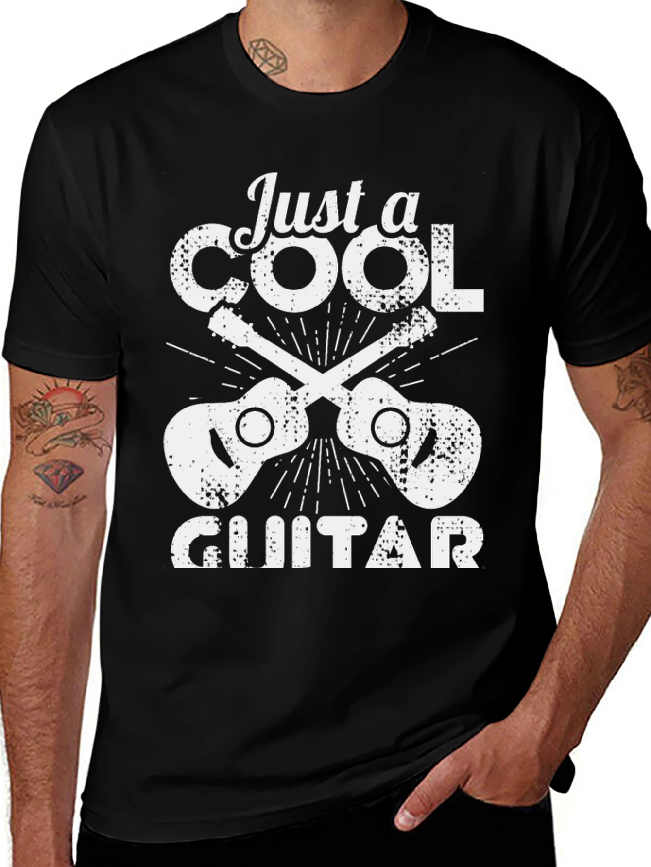 Variant 22 of Cool Guitar T-Shirt - Music Lover Tee