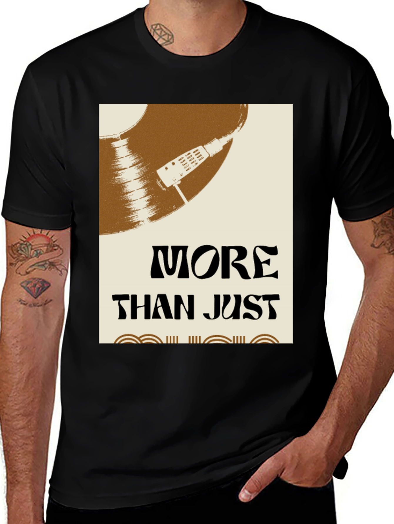 Variant 8 of More Than Just Music Graphic Tee