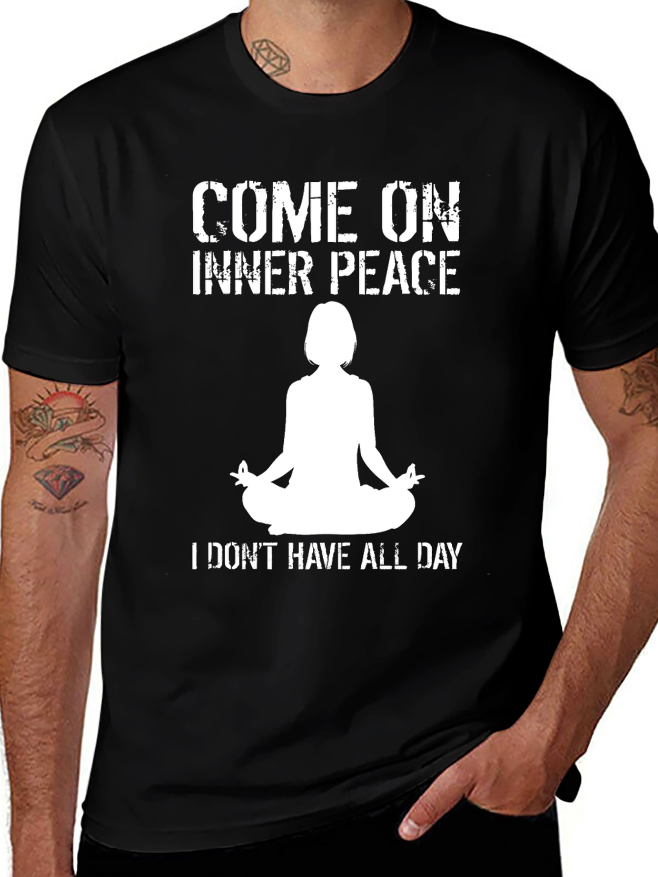 Come On Inner Peace T-Shirt - Yoga Meditation Tee