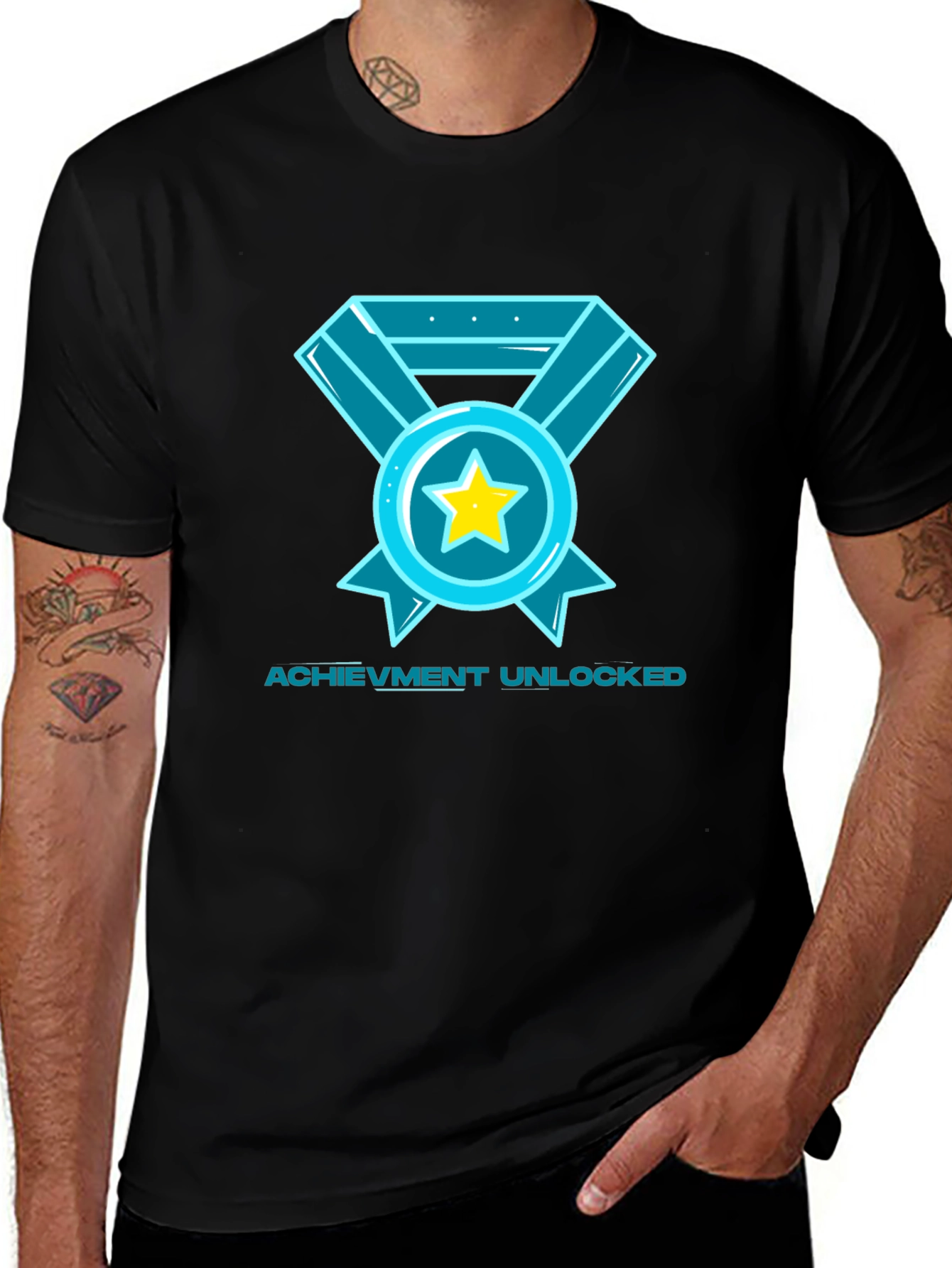 Variant 15 of Achievement Unlocked T-Shirt