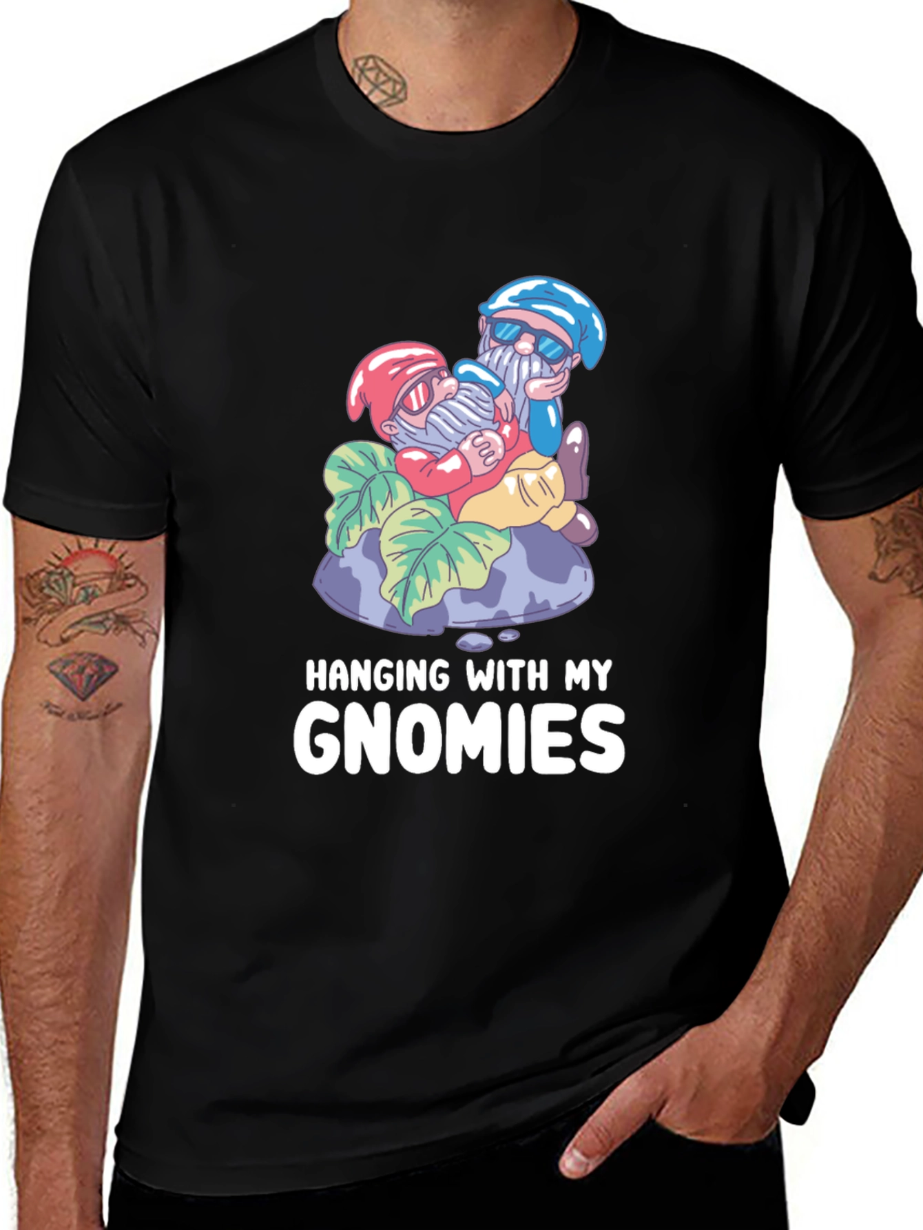 Variant 18 of Hanging With My Gnomies Graphic T-Shirt