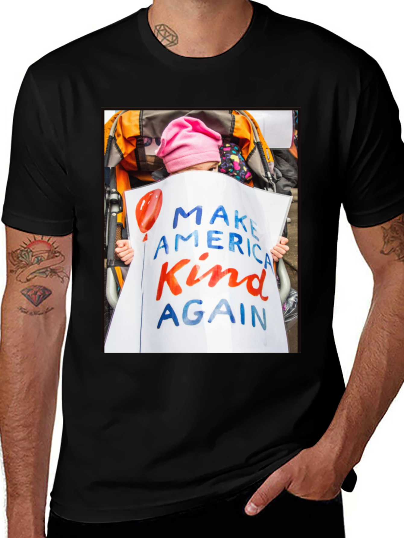 Variant 25 of Make America Kind Again Graphic T-Shirt