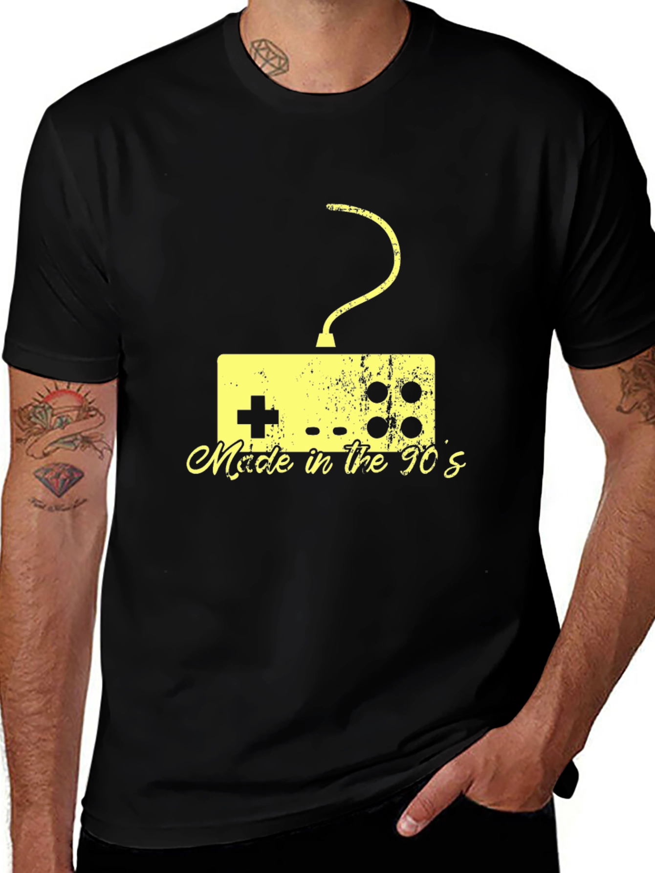 Retro Gamer T-Shirt - Made in the 90s Style