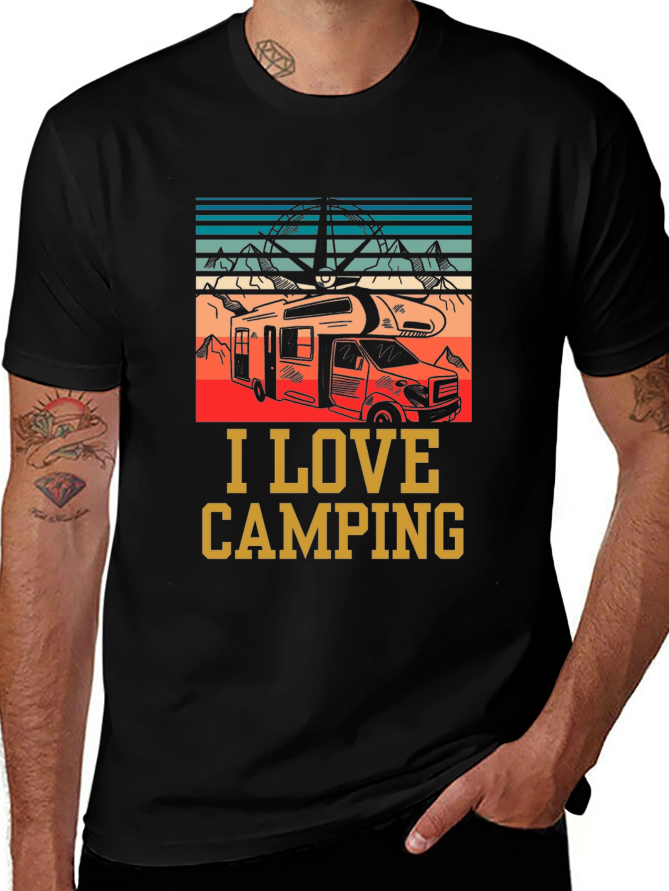 I Love Camping T-Shirt
