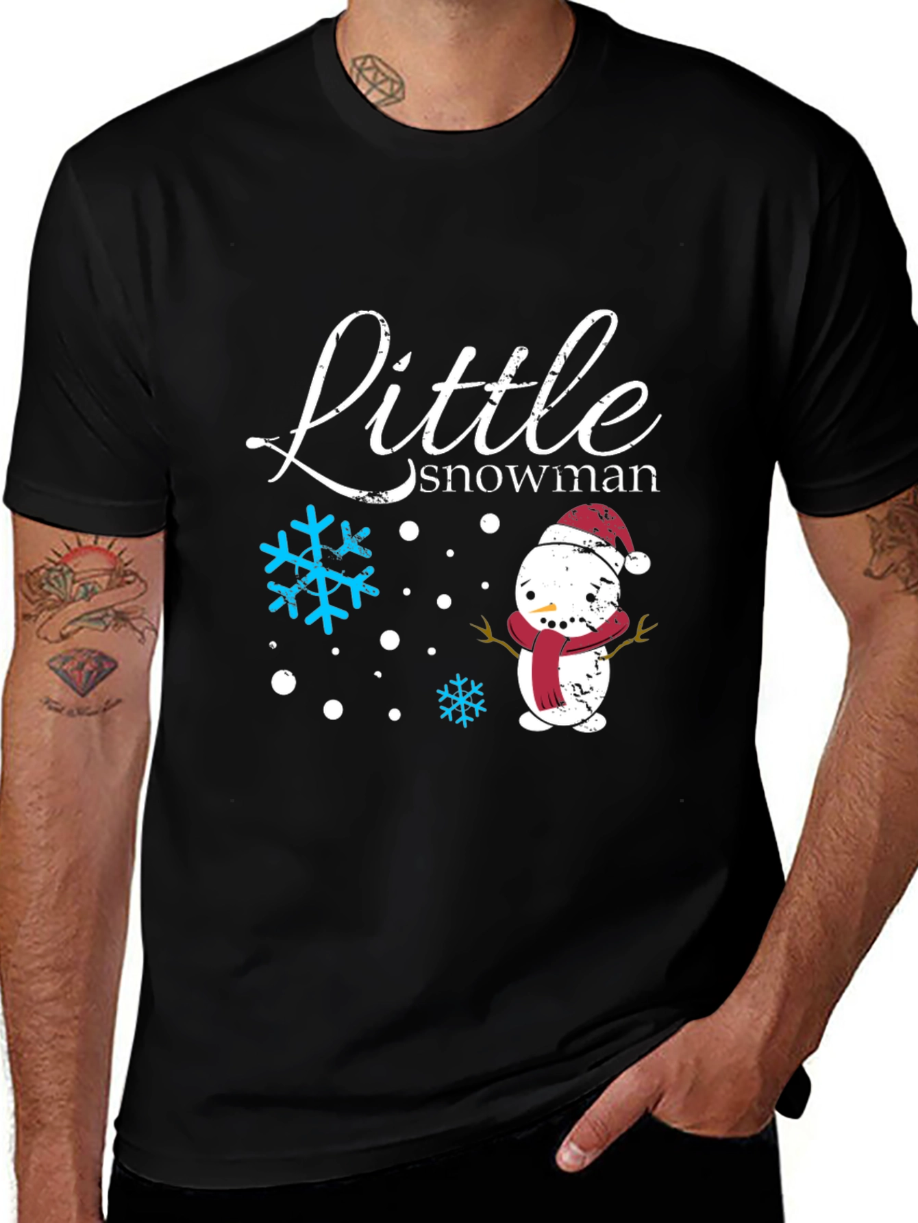 Variant 18 of Little Snowman Graphic Tee