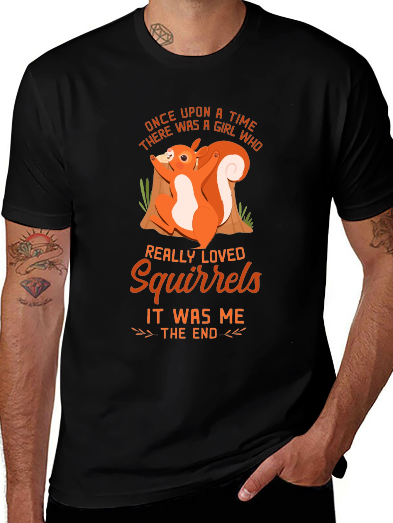 Variant 26 of Squirrel Lover T-Shirt - Once Upon a Time