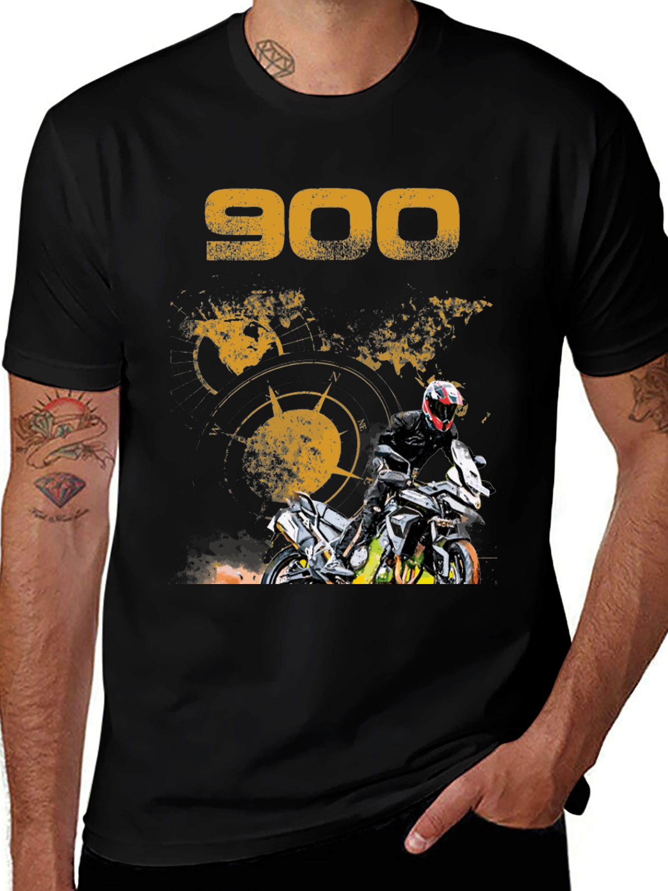 Variant 24 of 900 Motorcycle Graphic T-Shirt