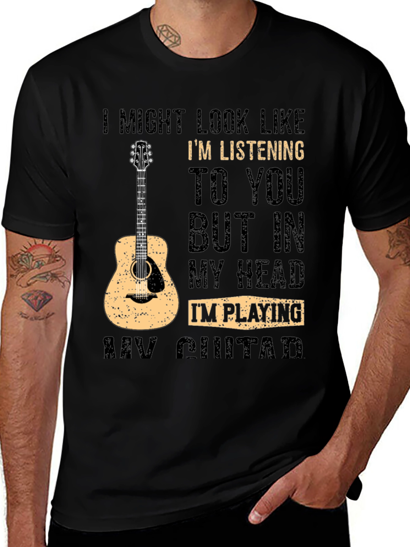 Variant 9 of I Might Look Like I'm Listening T-Shirt