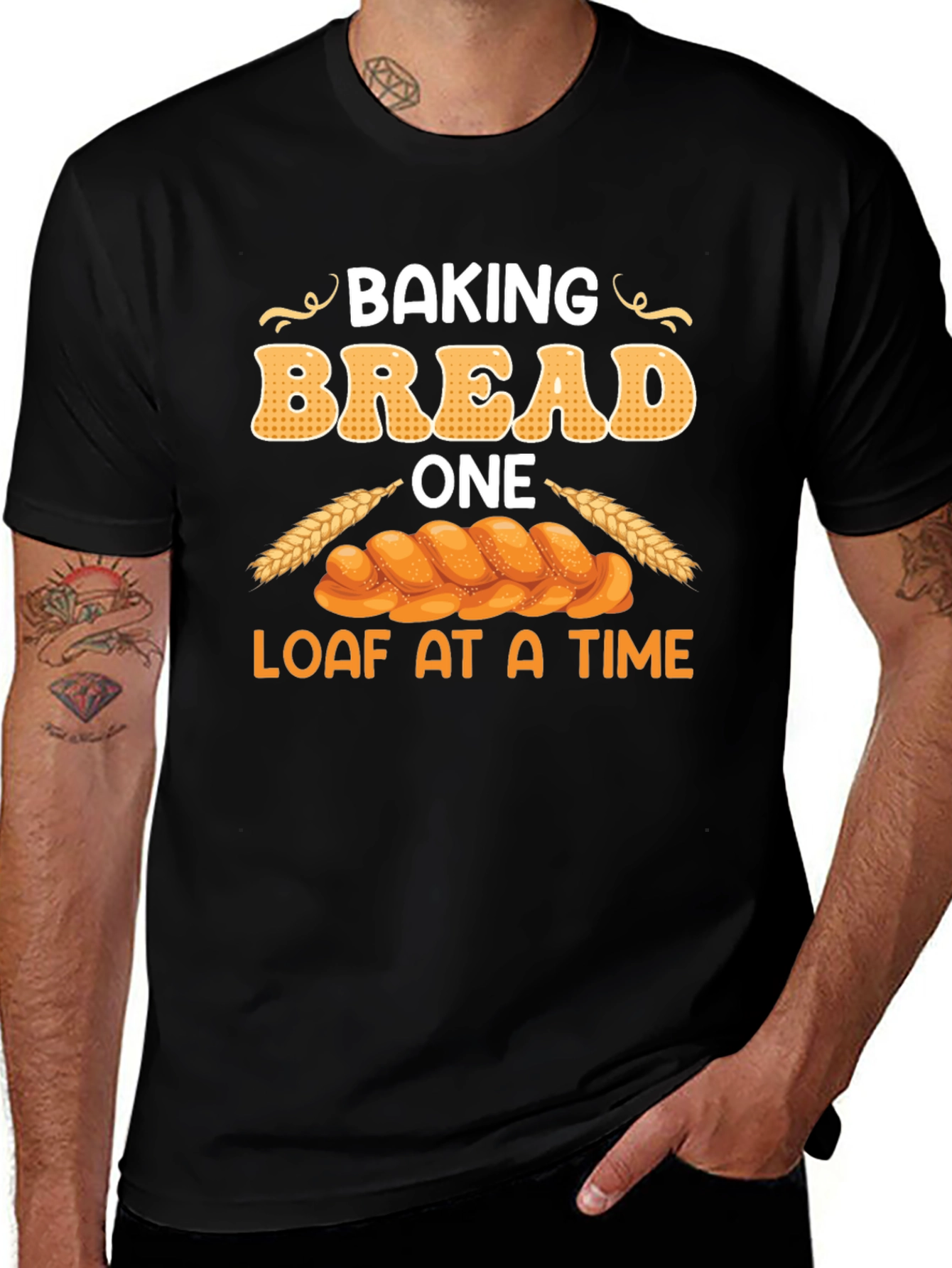 Variant 4 of Baking Bread T-Shirt - Loaf at a Time Tee