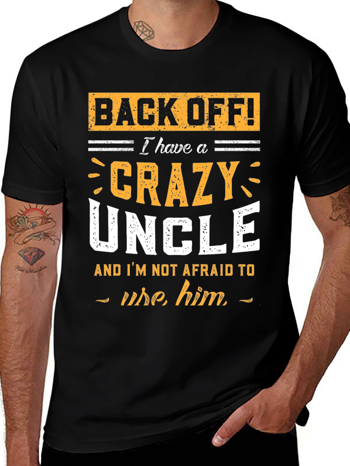 Variant 16 of Crazy Uncle T-Shirt