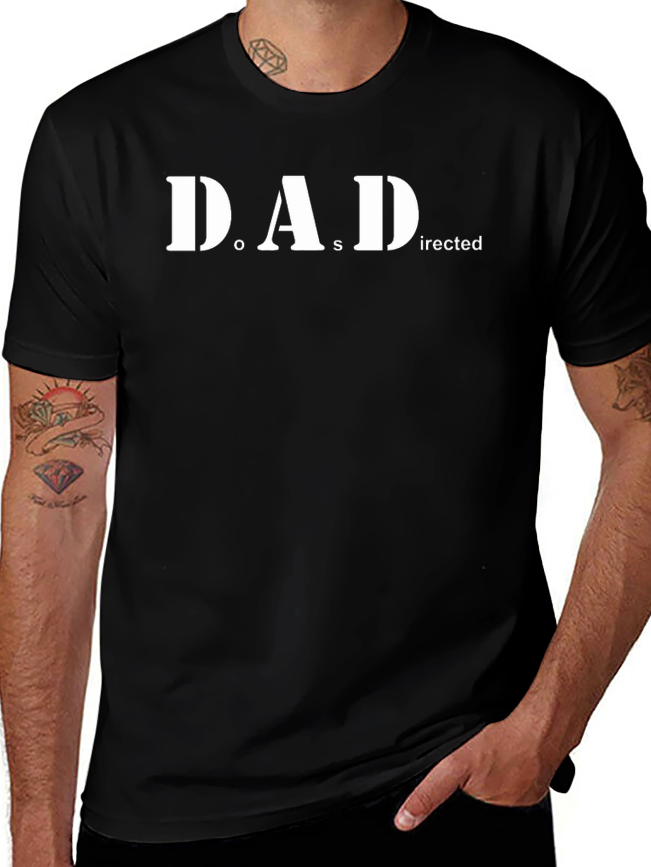 Variant 23 of D.A.D. Directed Black T-Shirt