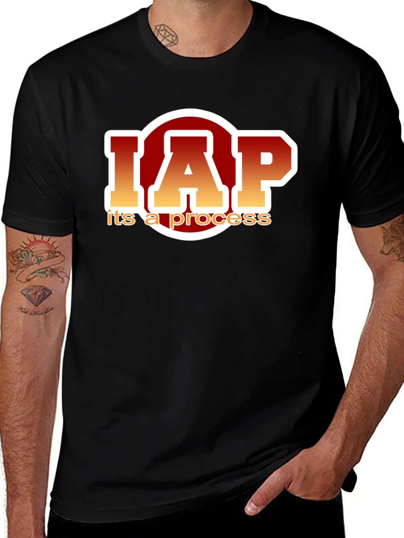 Variant 18 of IAP 'It's a Process' Graphic Tee