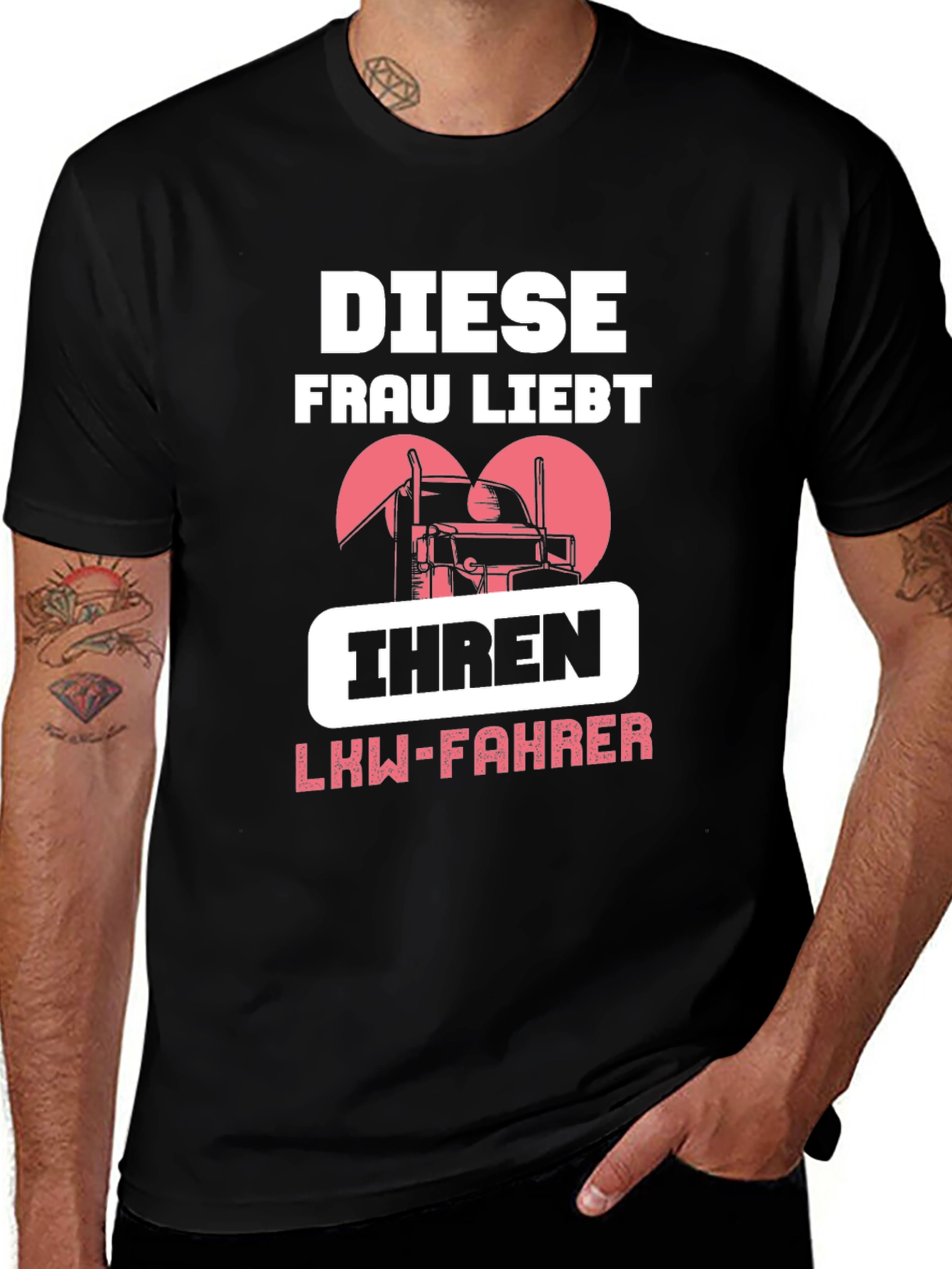 Diese Frau Liebt Ihren LKW-Fahrer T-Shirt