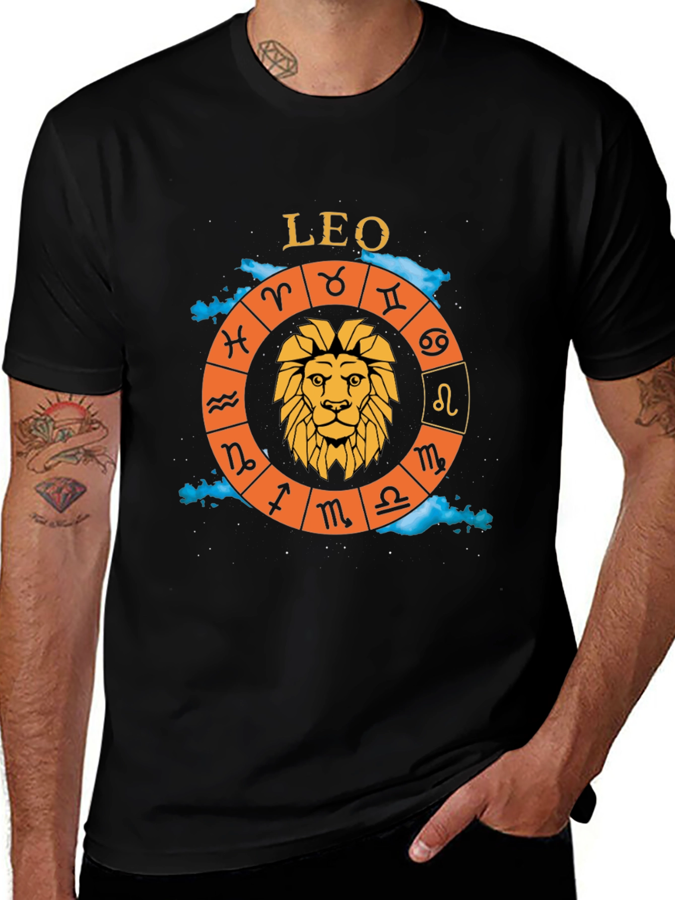 Leo Zodiac Sign T-Shirt