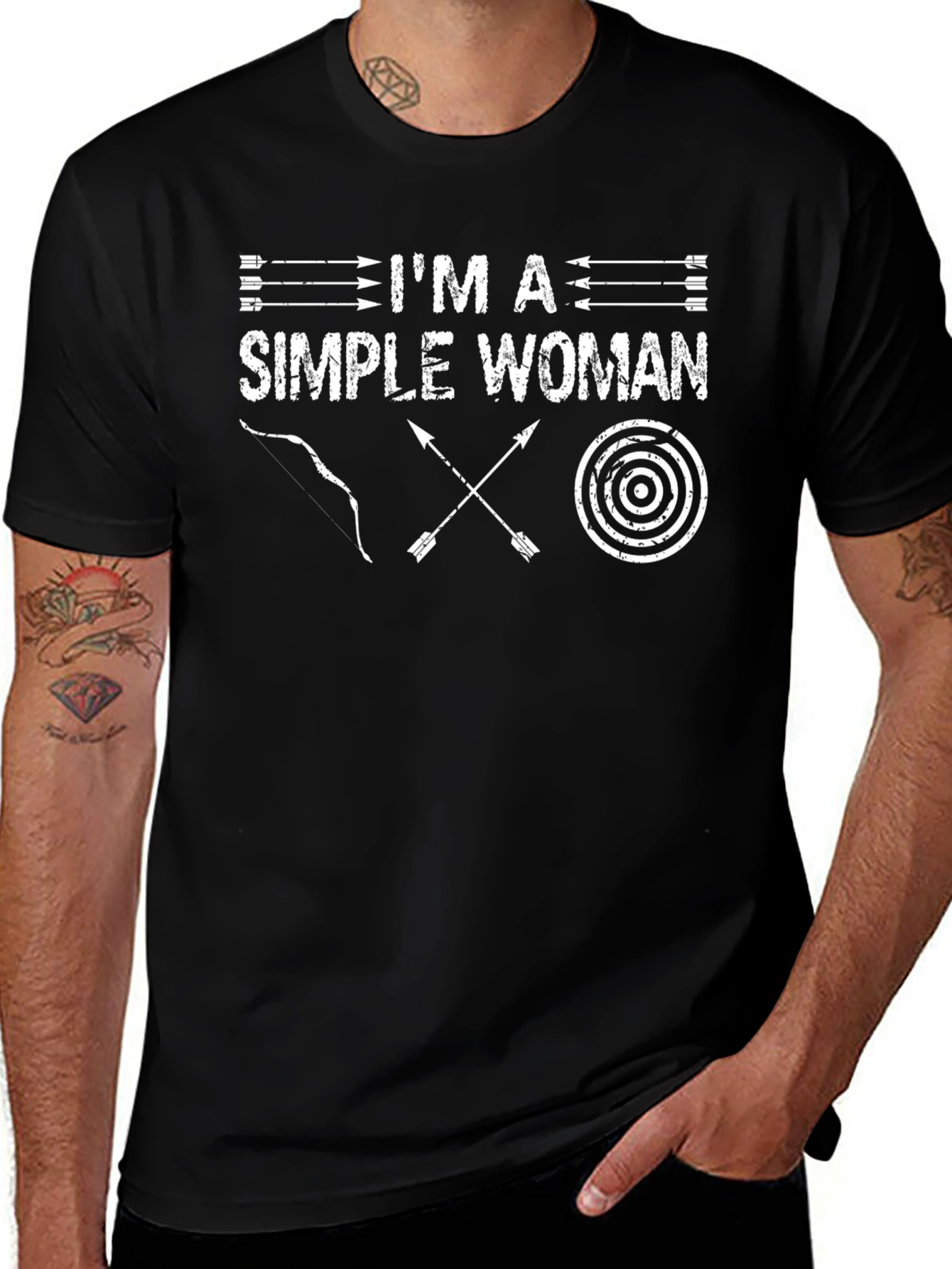 Variant 29 of Simple Woman Archery T-Shirt