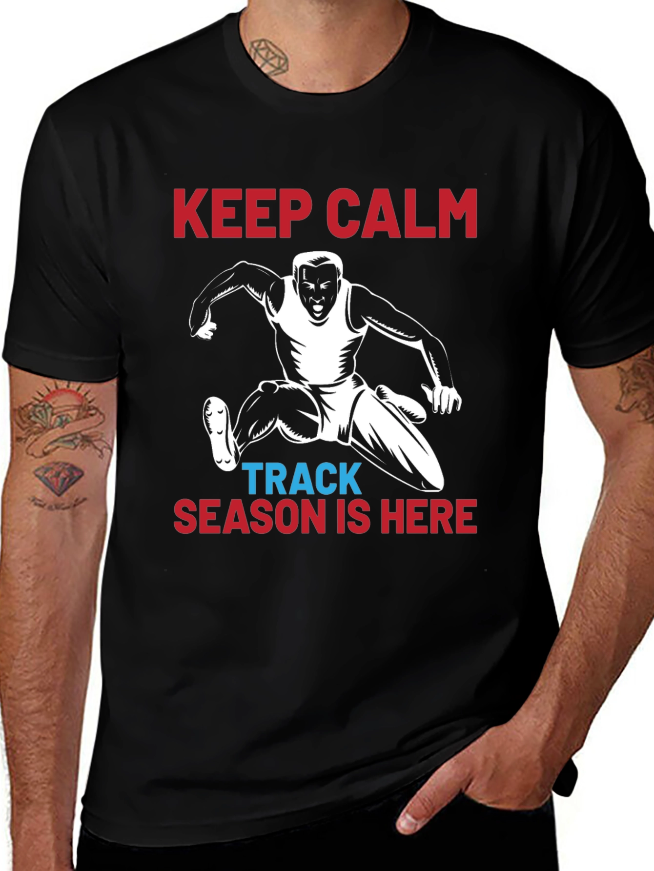 Variant 11 of Keep Calm Track Season T-Shirt