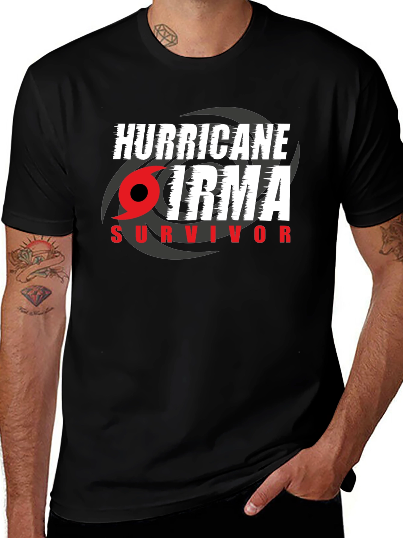 Variant 5 of Hurricane Irma Survivor T-Shirt