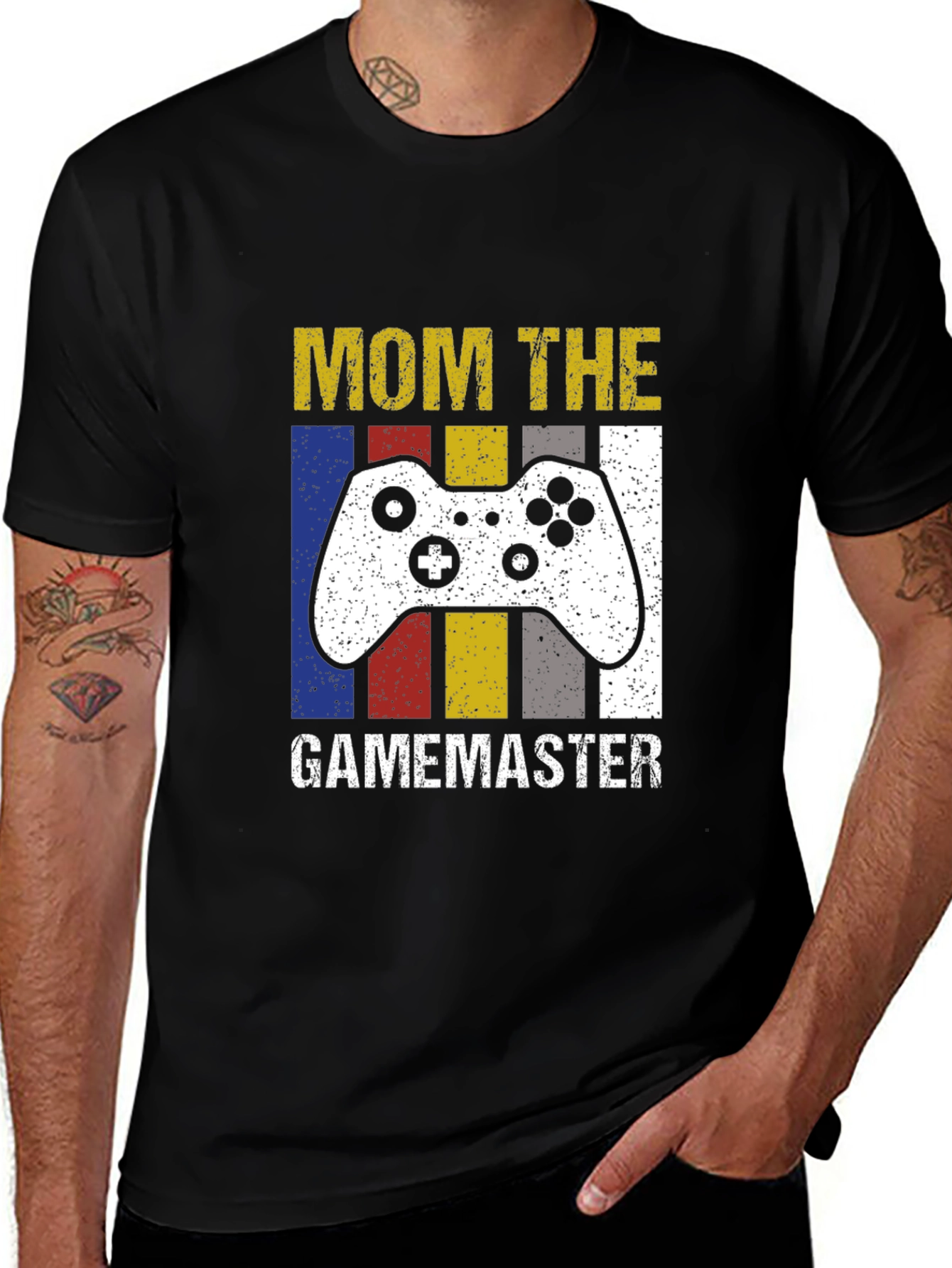 Variant 3 of Mom The Gamemaster T-Shirt - Gamer Mom Tee