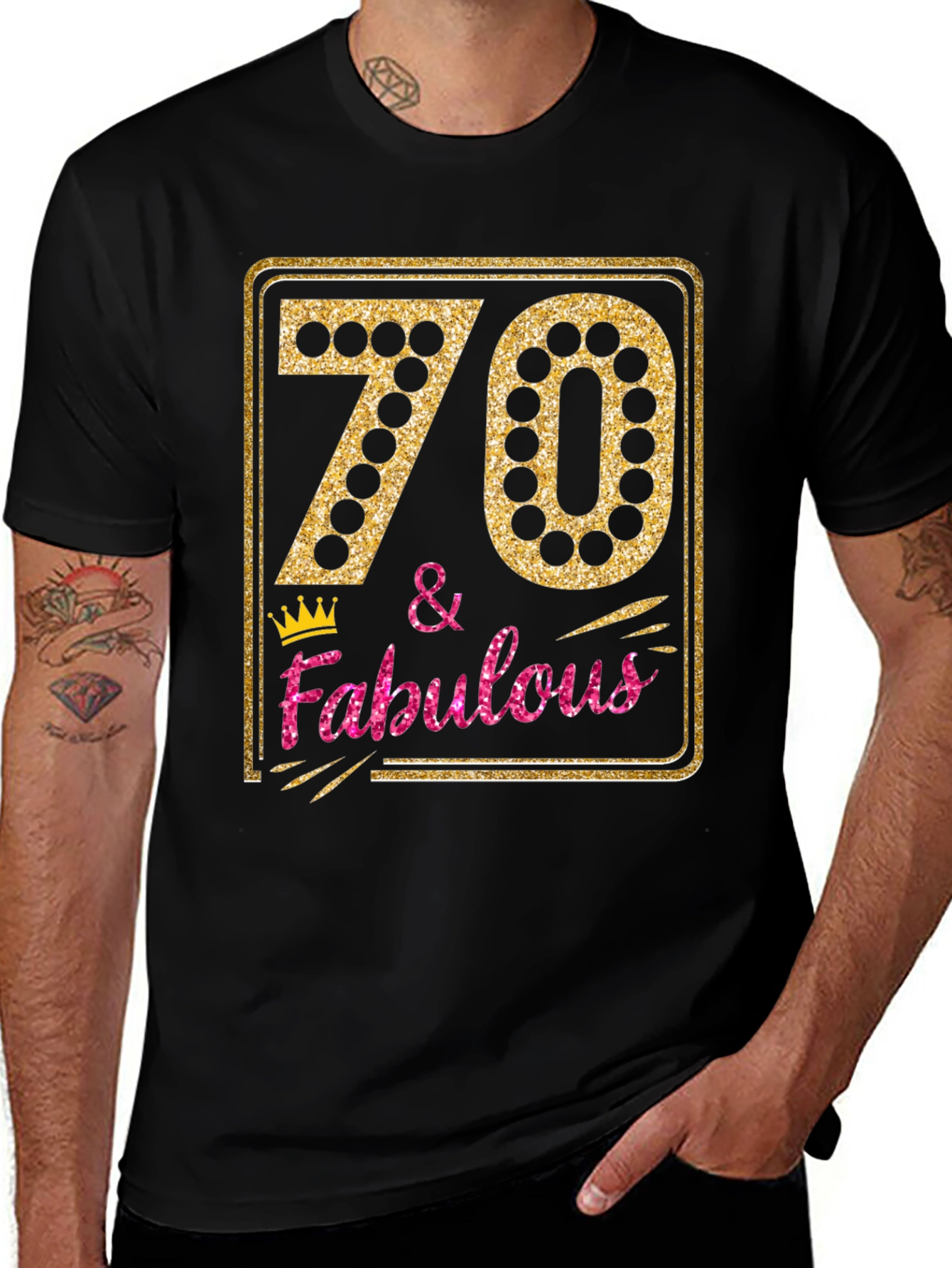 Variant 30 of 70 & Fabulous Birthday Graphic Tee