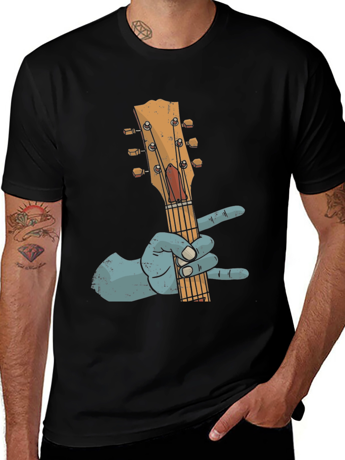 Rock On Guitar T-Shirt