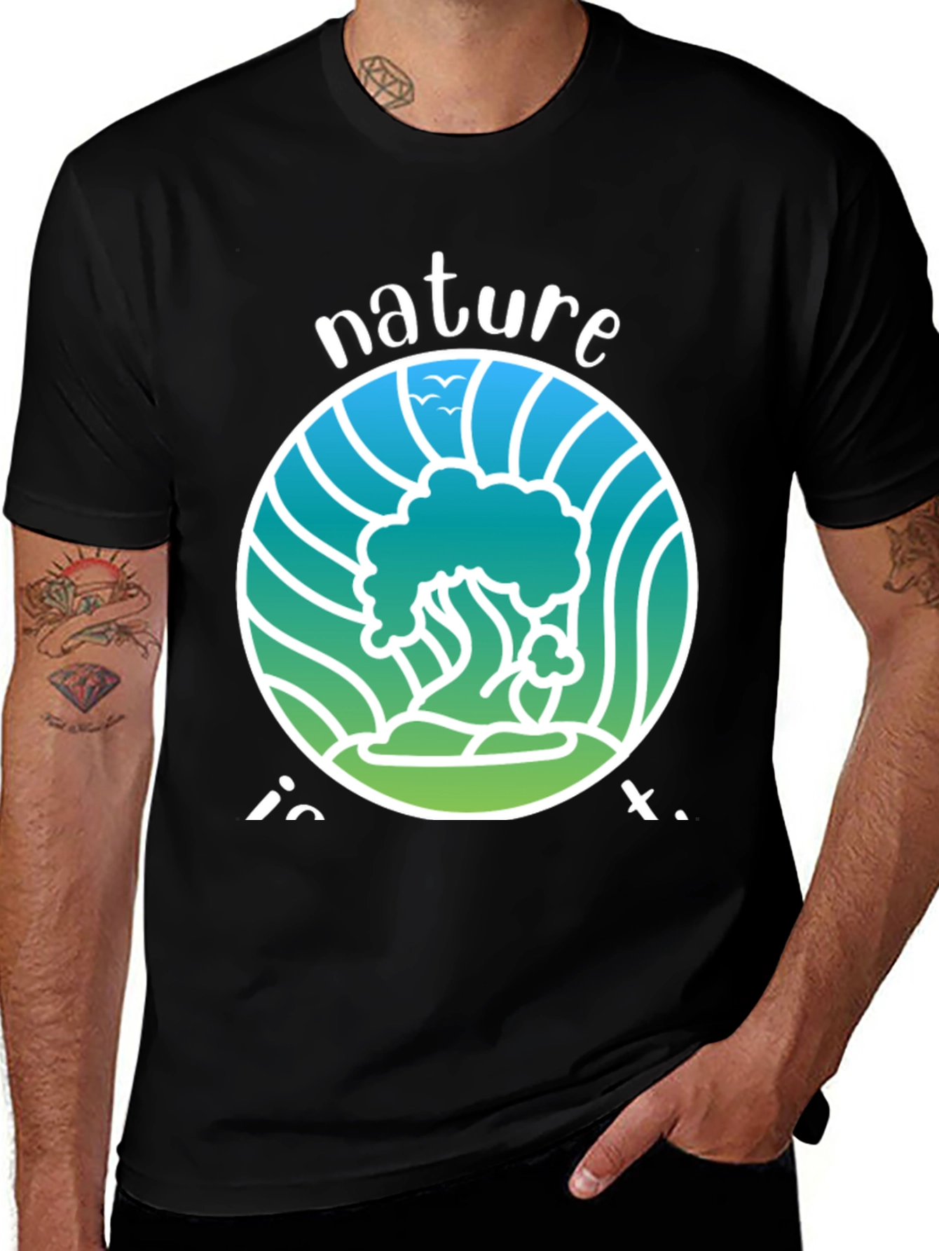 Variant 13 of Nature Graphic Tee