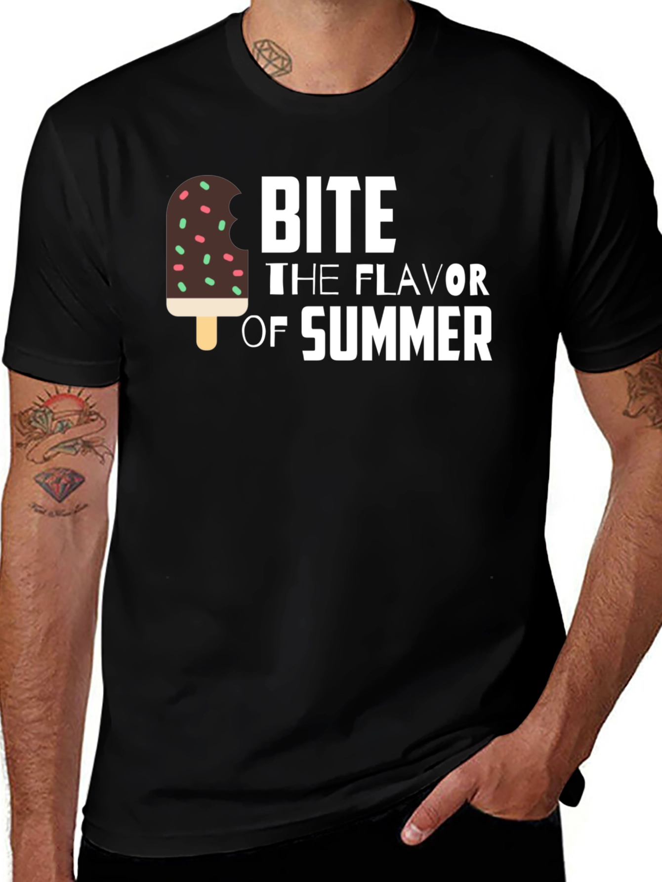 Variant 29 of Bite the Flavor of Summer Graphic Tee