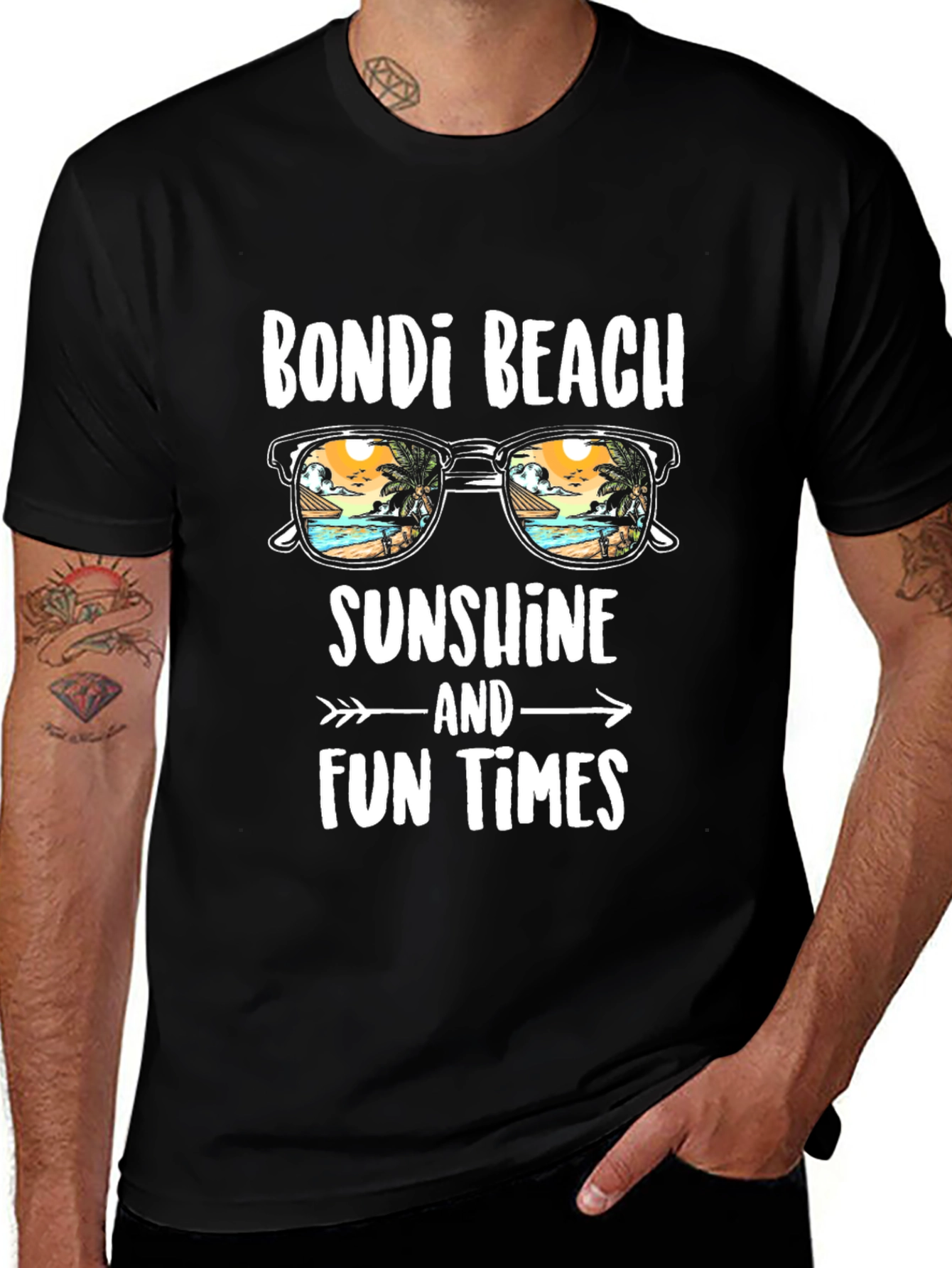 Bondi Beach T-Shirt: Sunshine & Fun Times